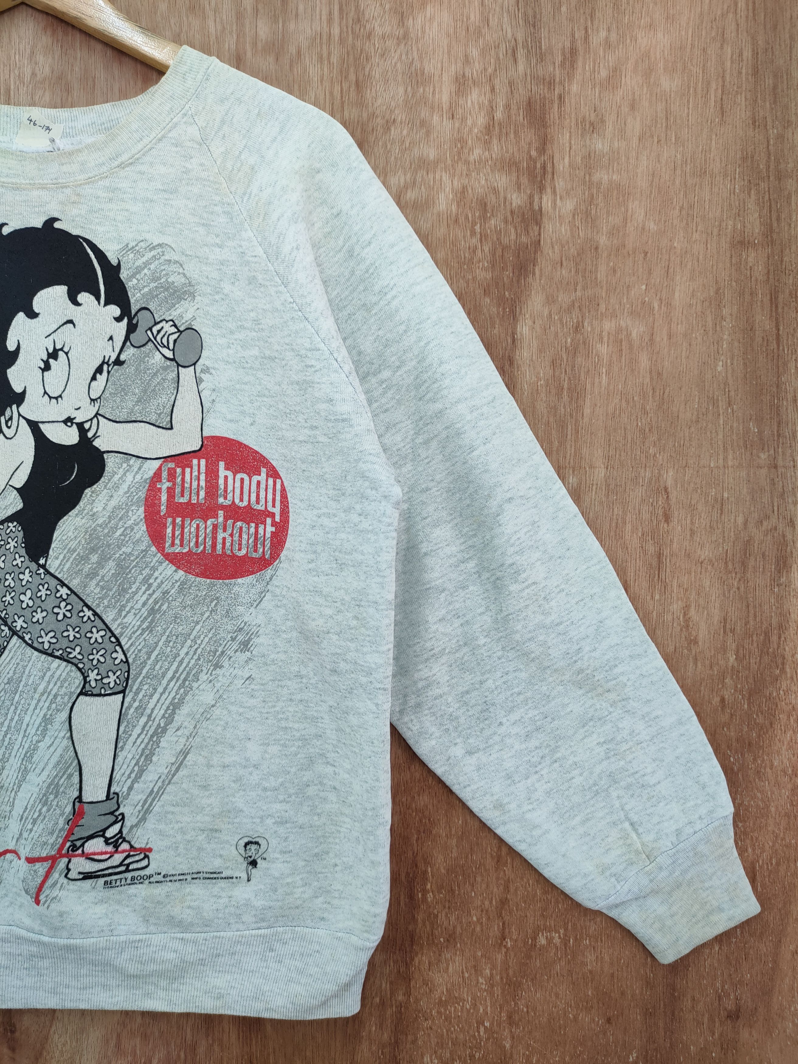 Cartoon Network DL 1991 Betty Bepop movie cartoon sweatshirt vintage #46-174 Size US S / EU 44-46 / 1 - 3 Thumbnail