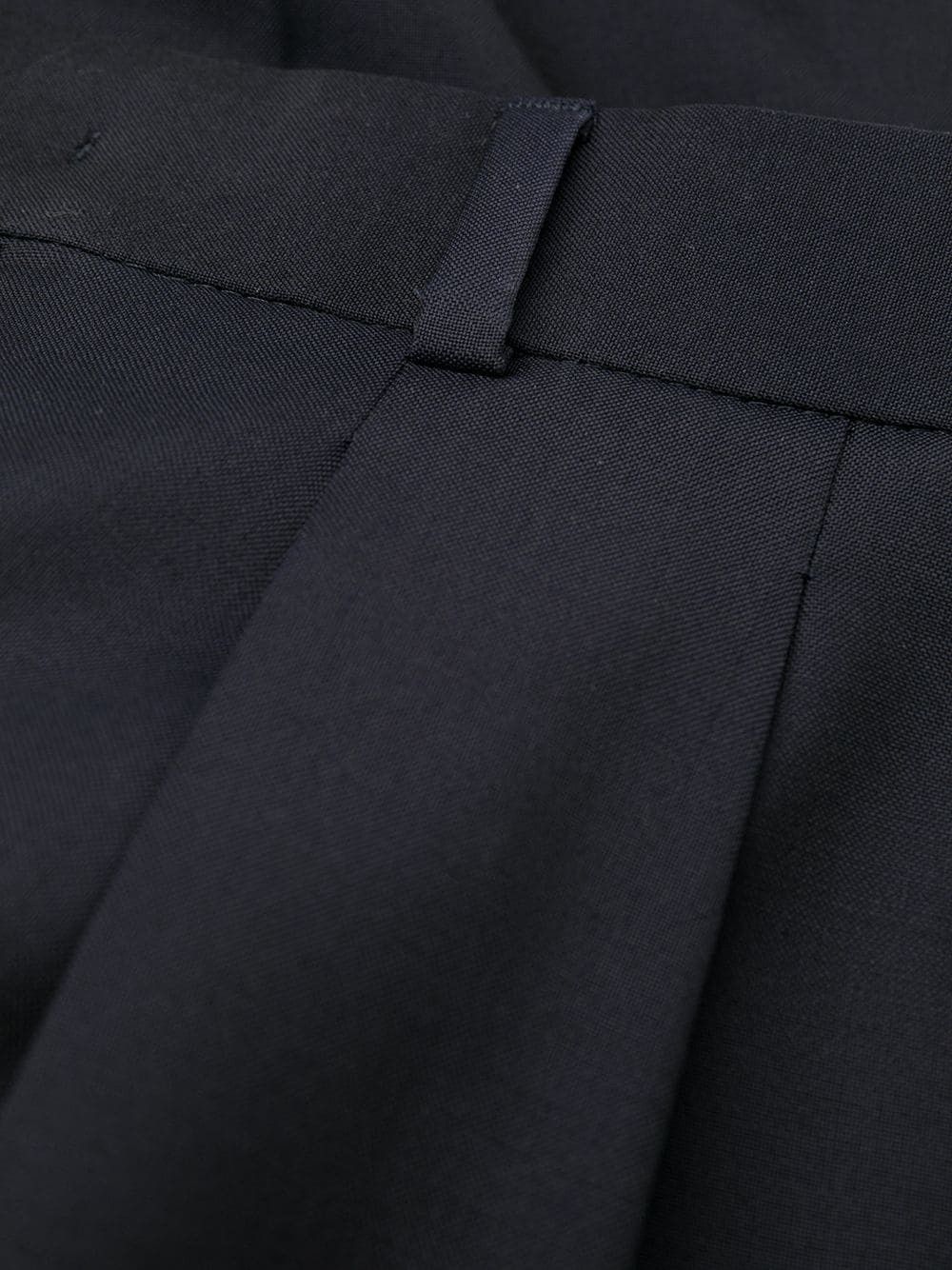 Valentino $795 VALENTINO Blue Contrast-Panel Straight-Leg Trousers Size US 30 / EU 46 - 8 Thumbnail