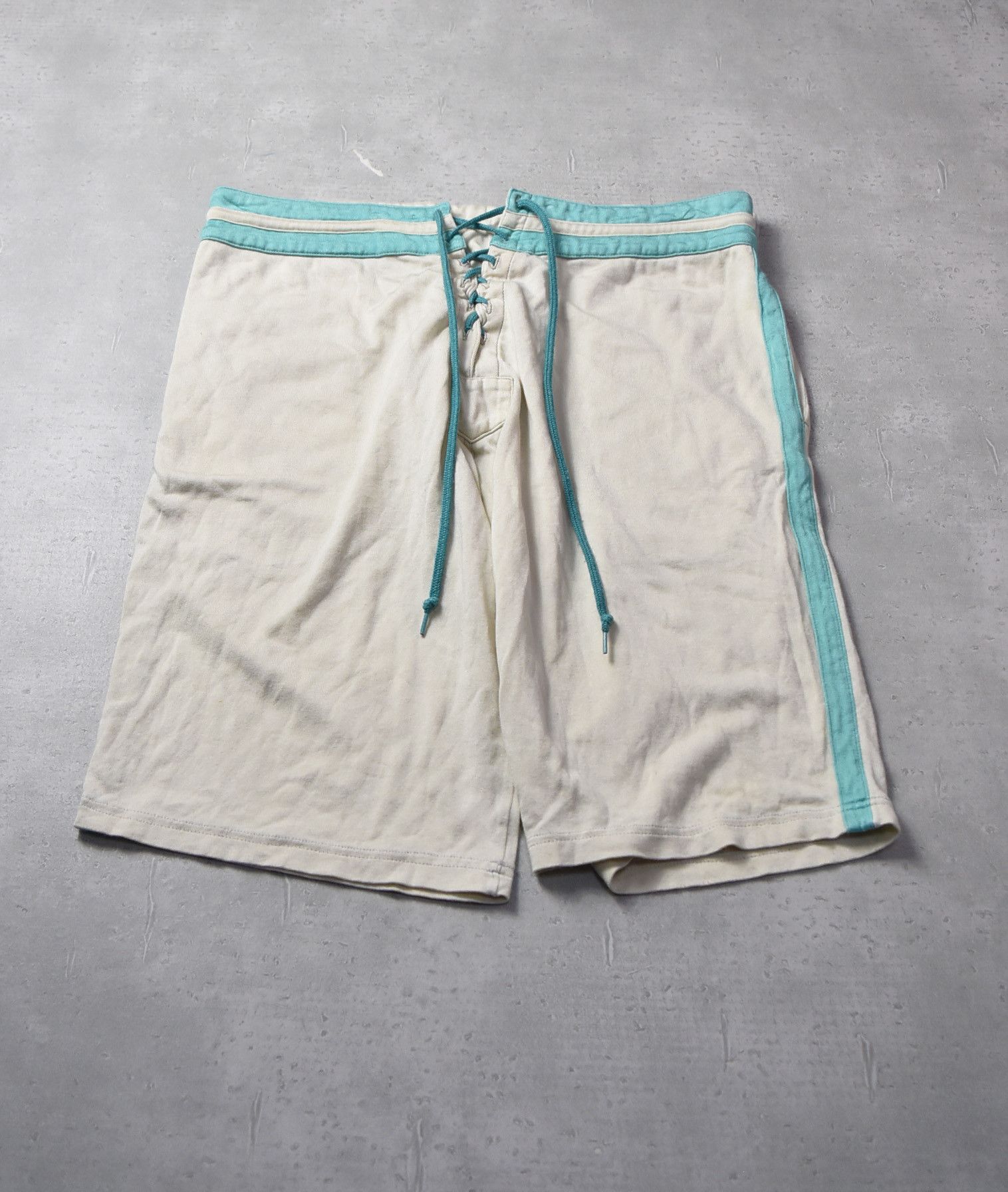 Blue Blue Japan worker line shorts half pants 29121 - 859 50 Size US 31 - 1 Thumbnail