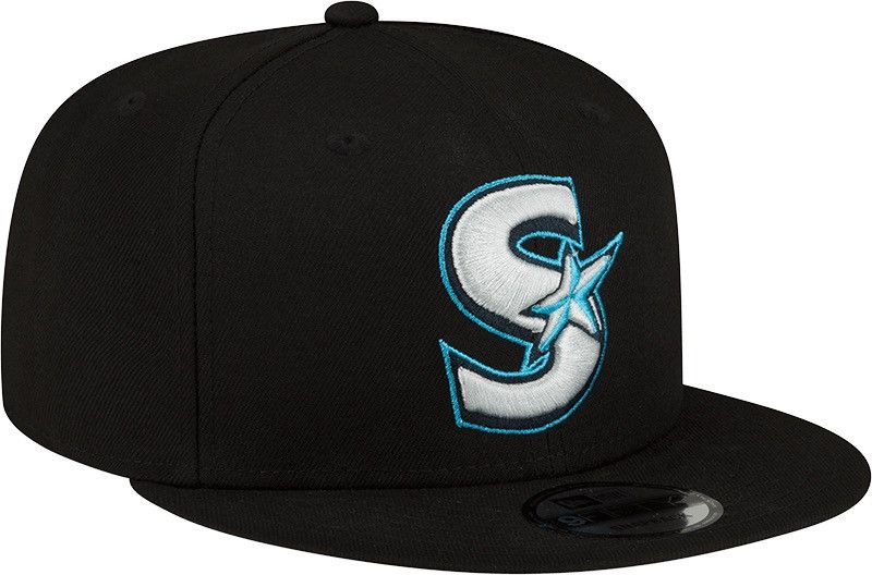 New Era Scarborough Shooting Stars Black Hat Size 7 