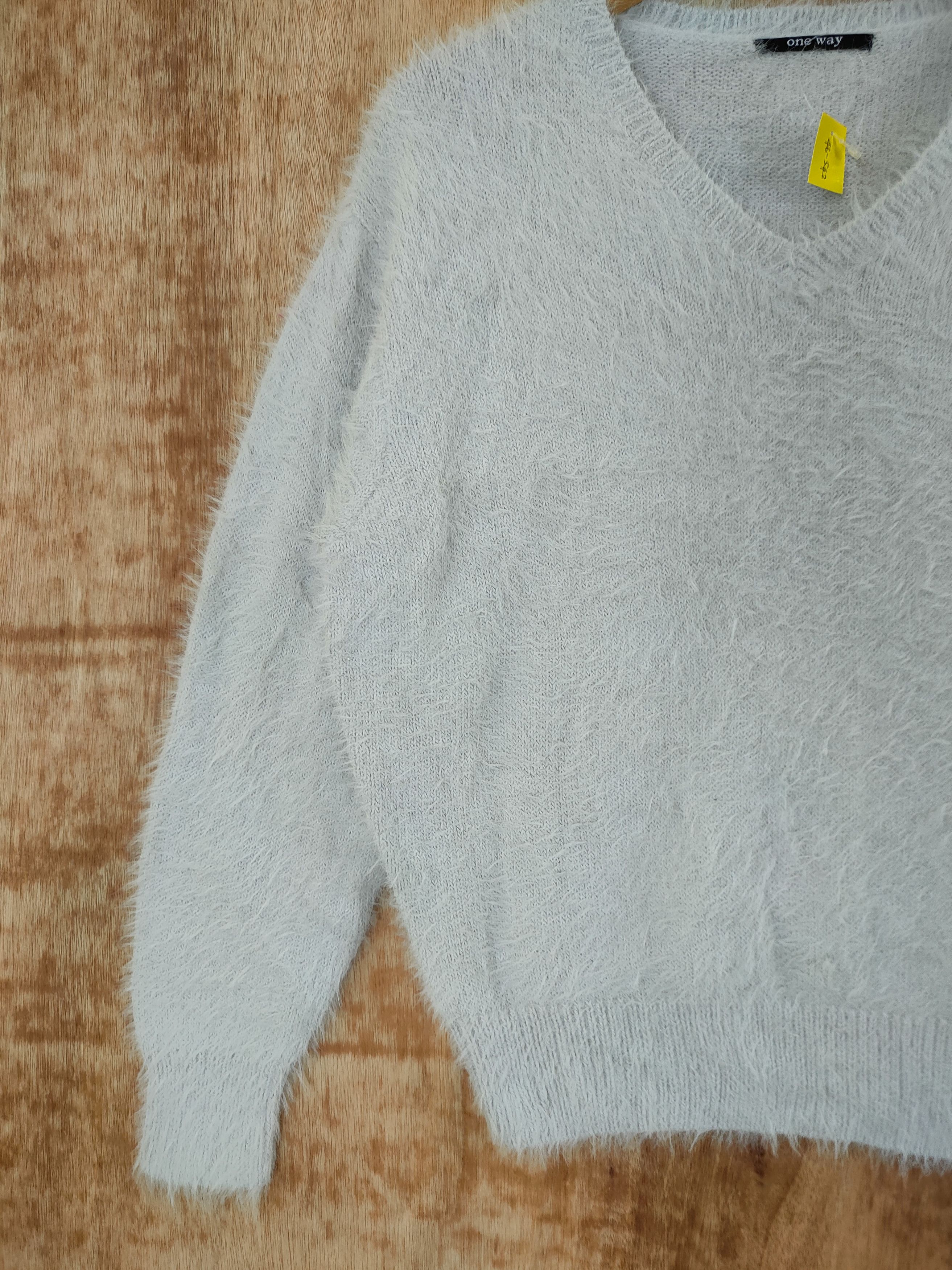 Aran Isles Knitwear × Japanese Brand One Way knitwear mohair fur shaggy japan sweatshirt #46-542 Size M / US 6-8 / IT 42-44 - 2 Thumbnail