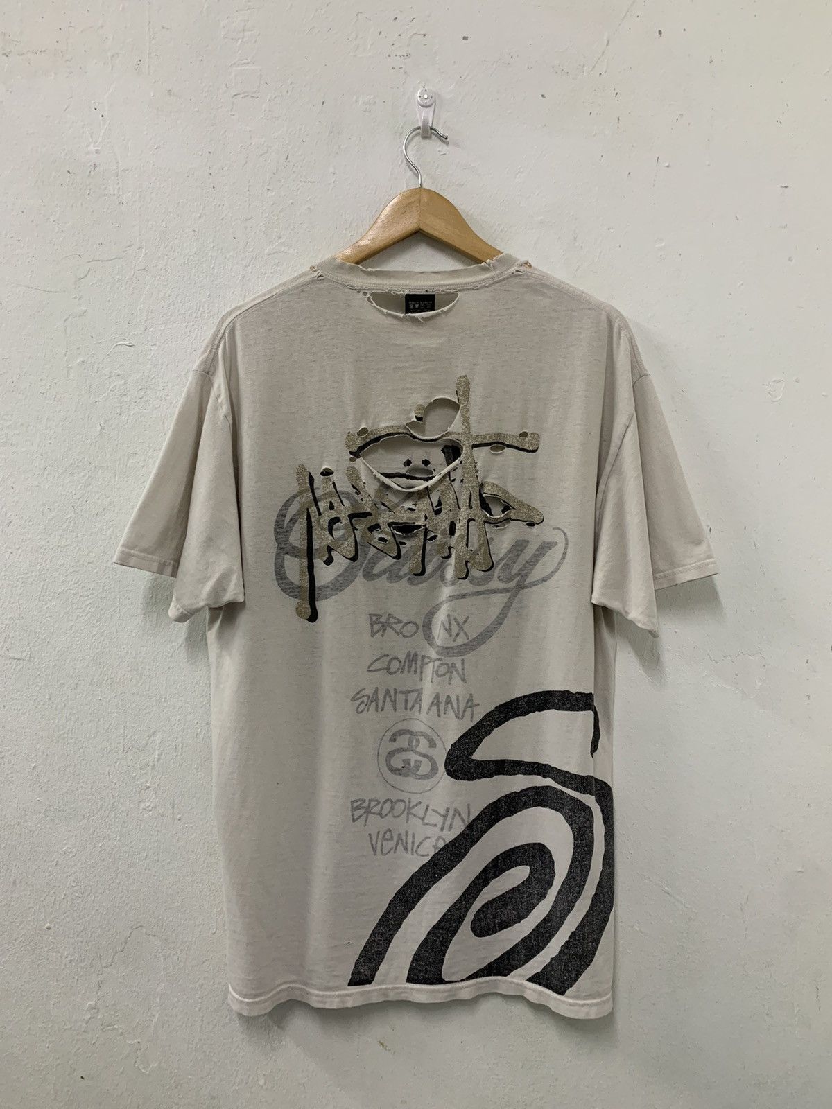 Stussy Distressed Stussy Reversible Size US L / EU 52-54 / 3 - 5 Thumbnail