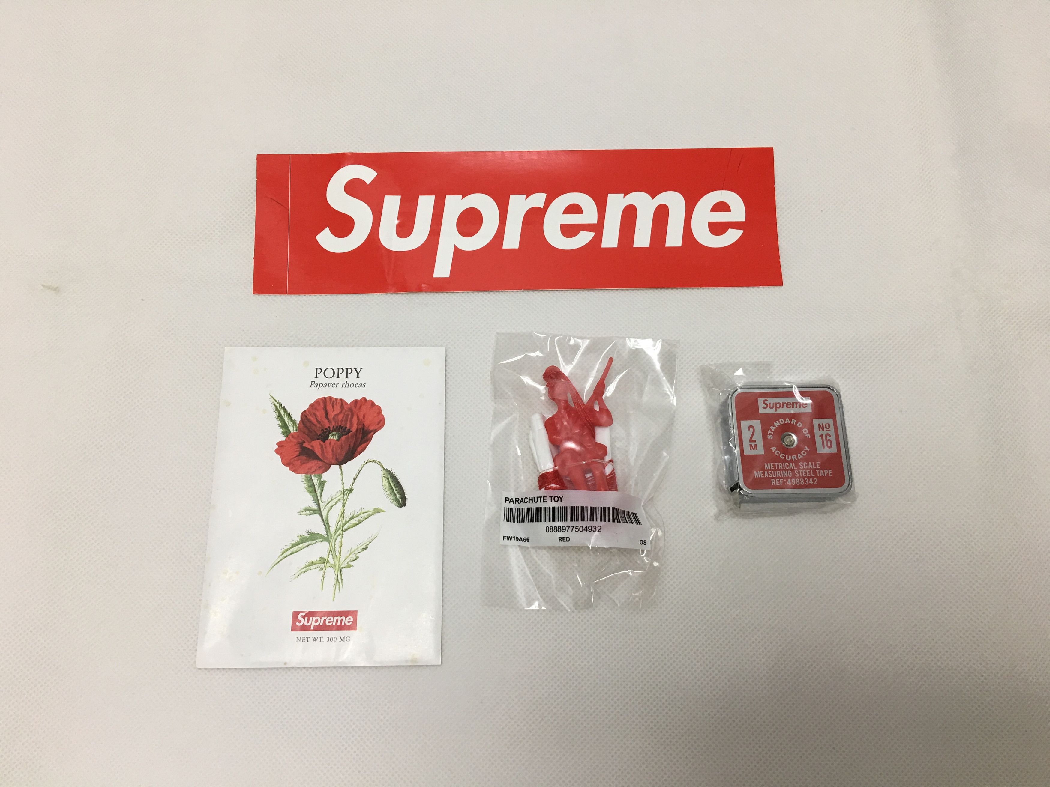 Supreme Supreme Penco Tape Measure Red ( Metric ) 2019F/W Size ONE SIZE - 2 Thumbnail