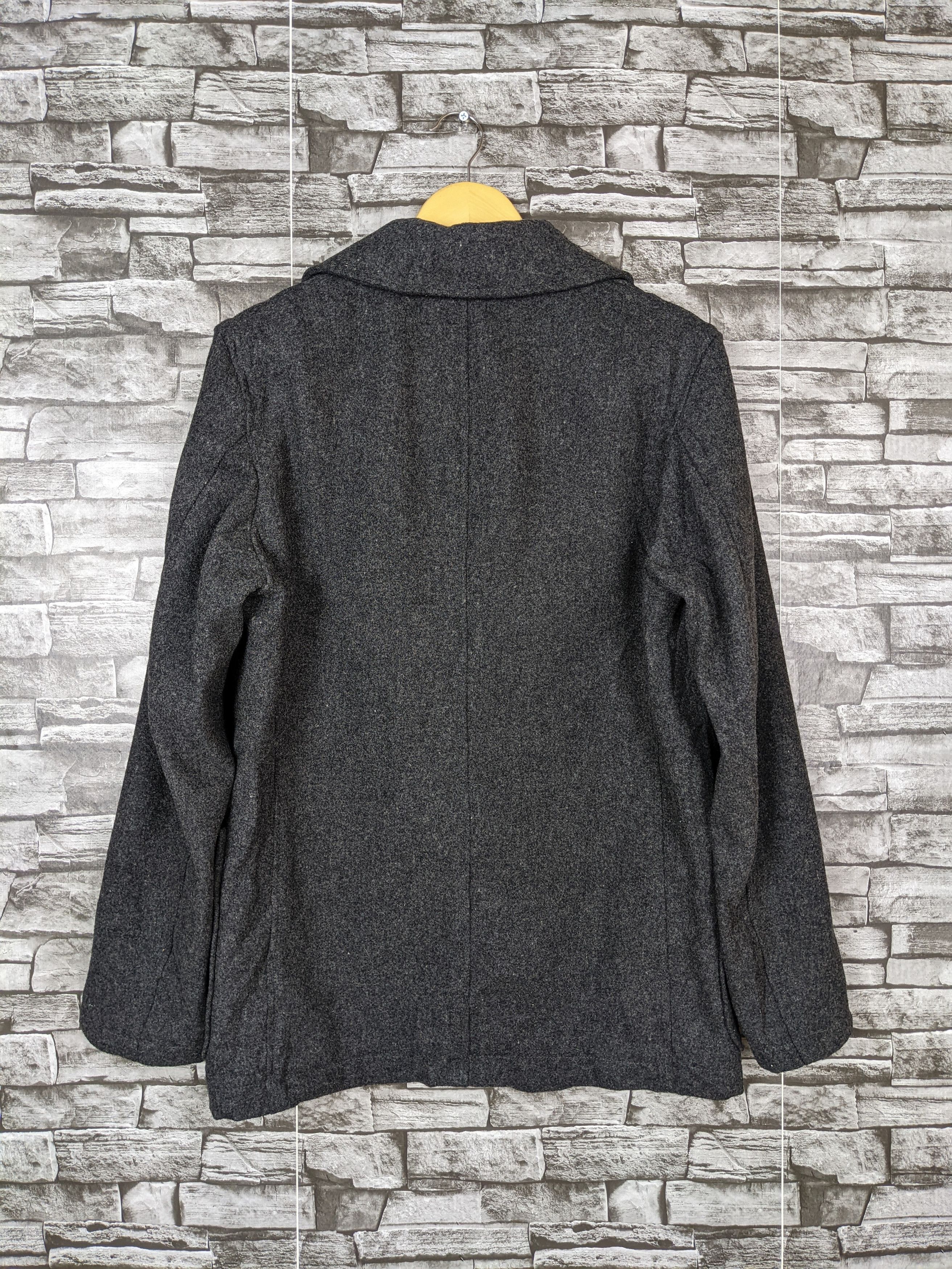 SHIPS Ships Japan Wool Light Jacket Button On Coat Outerwear Size US L / EU 52-54 / 3 - 5 Thumbnail