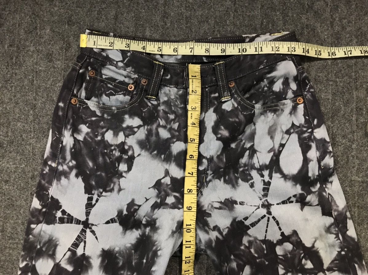 Japanese Brand × Vintage Vintage Blue Way Design Tie Dye Zipper Style Size US 27 - 18 Thumbnail