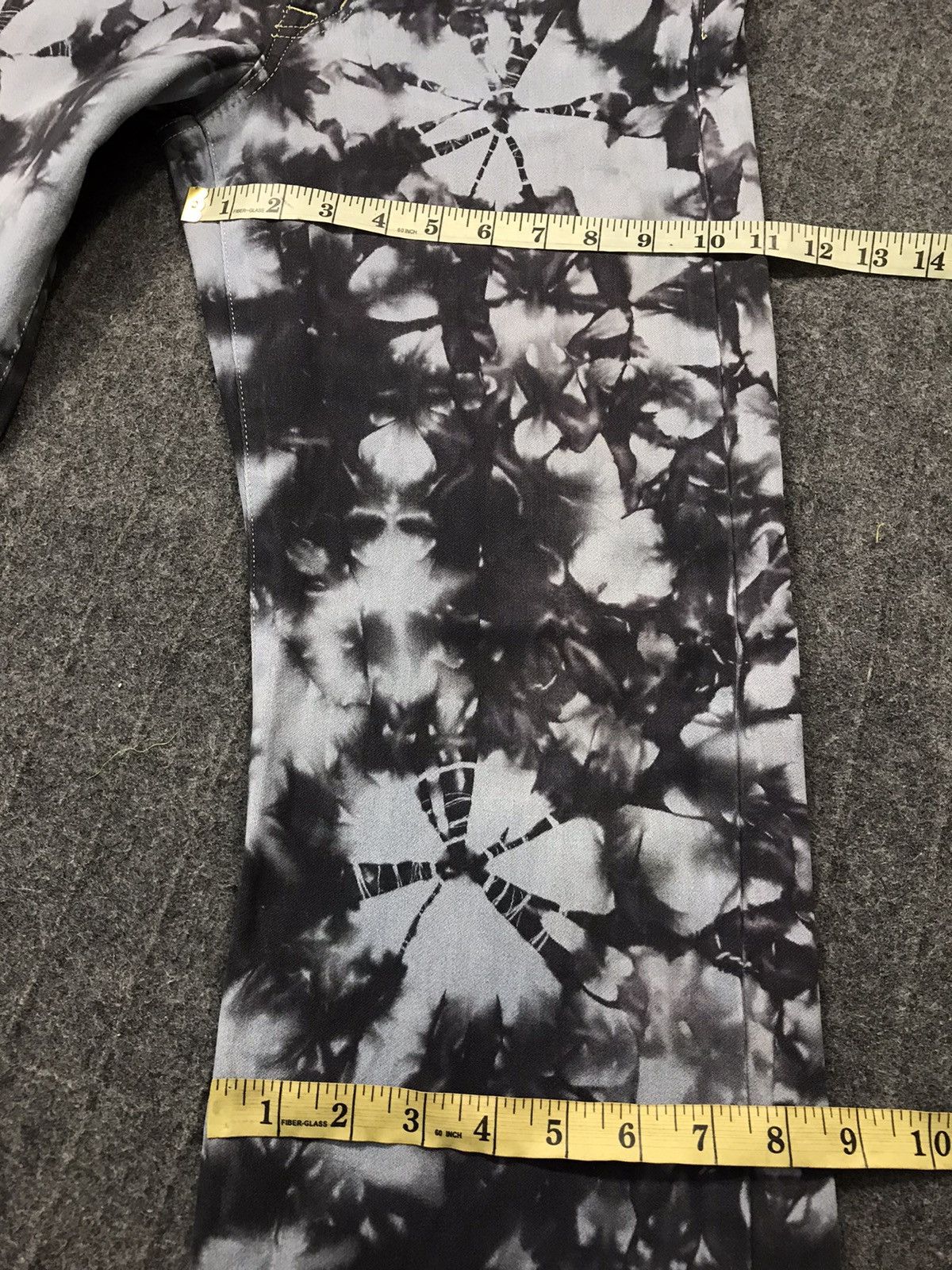 Japanese Brand × Vintage Vintage Blue Way Design Tie Dye Zipper Style Size US 27 - 19 Thumbnail