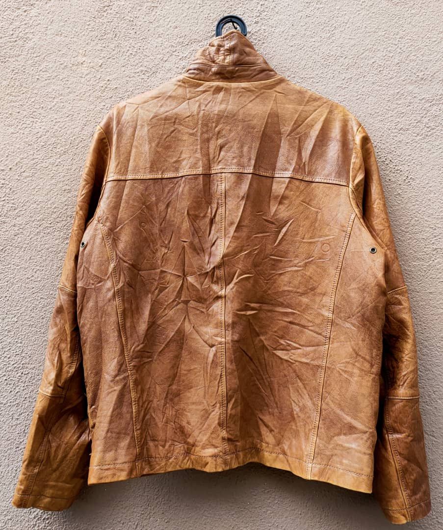 Branded Leather Tommy Hilfiger Leather Jacket Size US M / EU 48-50 / 2 - 2 Thumbnail