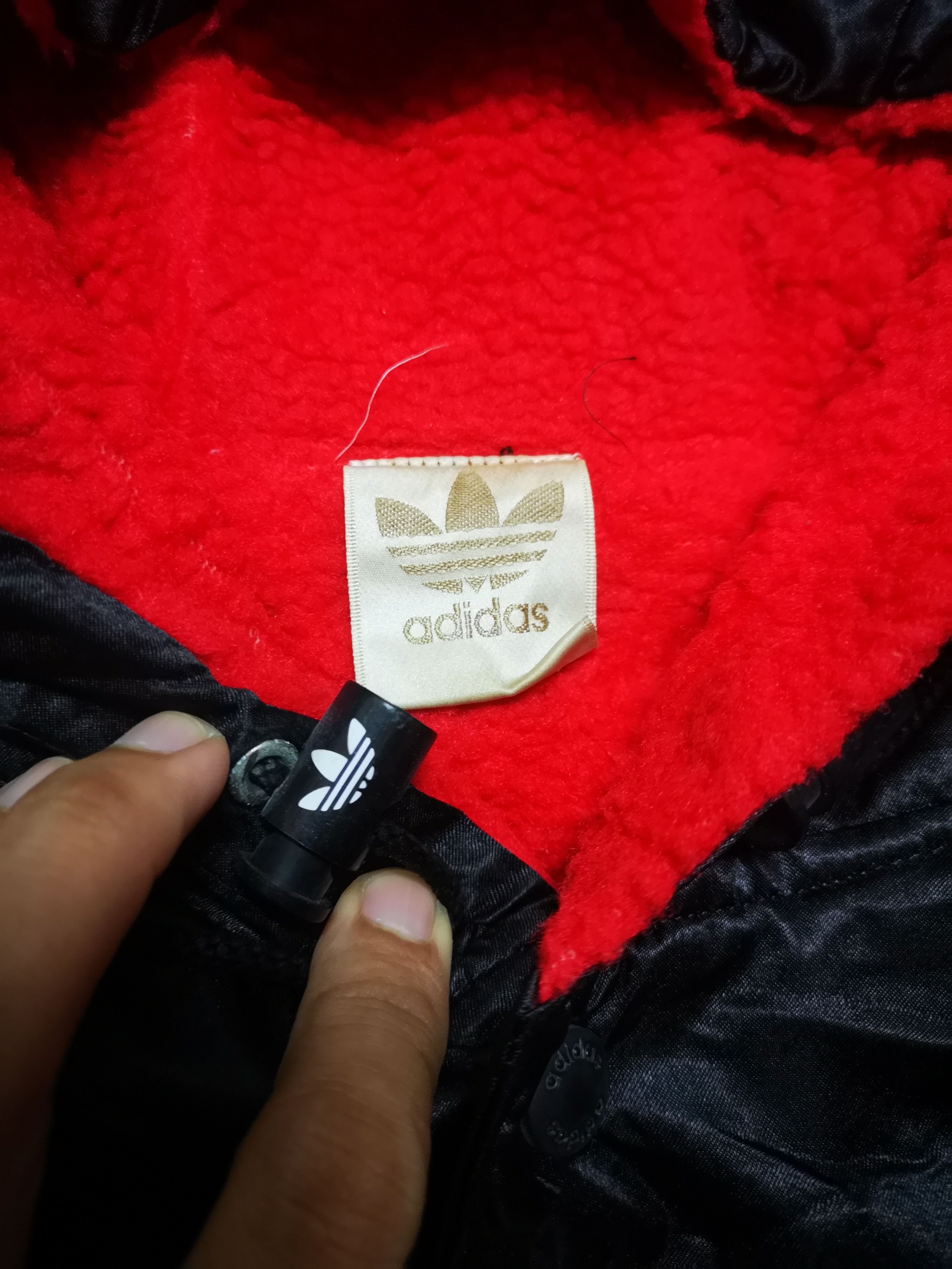 Adidas × Vintage Vintage Adidas Parka Big Logo Size US L / EU 52-54 / 3 - 4 Thumbnail