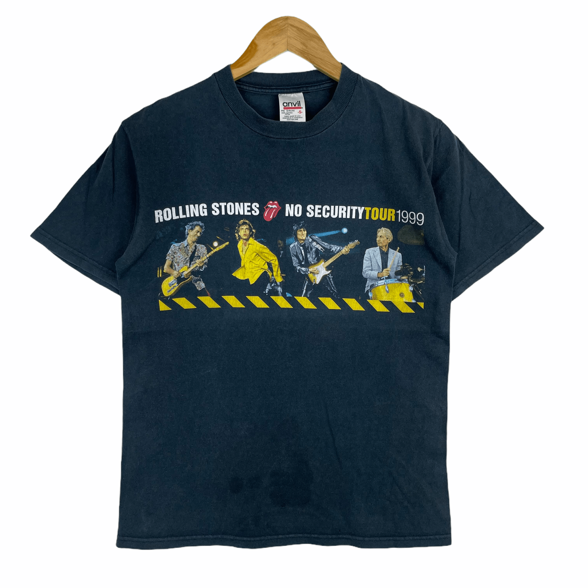 Vintage 90s THE ROLLING STONES NO SECURITY Tour 1999 Shirt - Tops