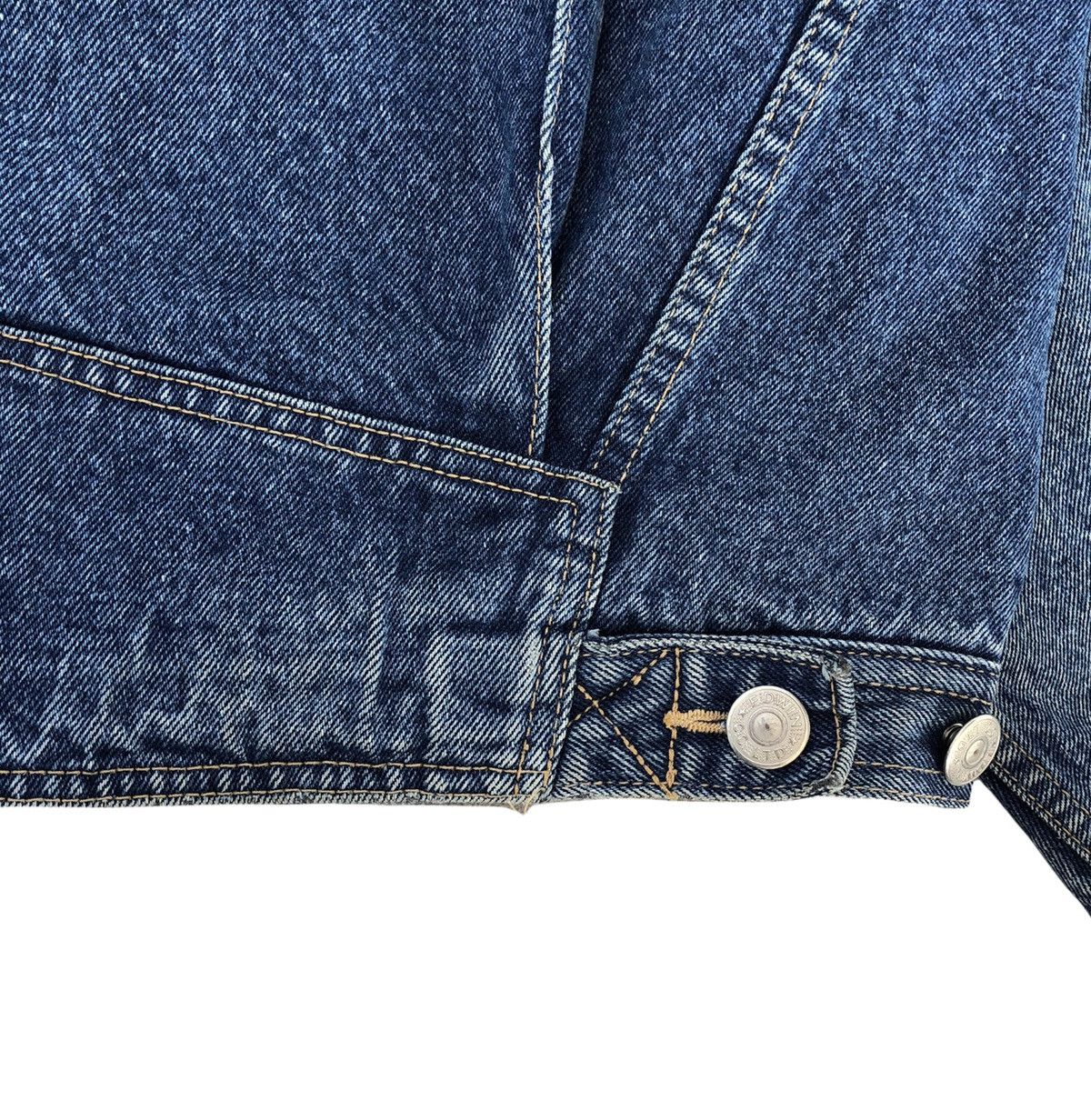 Edwin Vintage Edwin Blanket Lined Denim Jacket Size US L / EU 52-54 / 3 - 18 Thumbnail