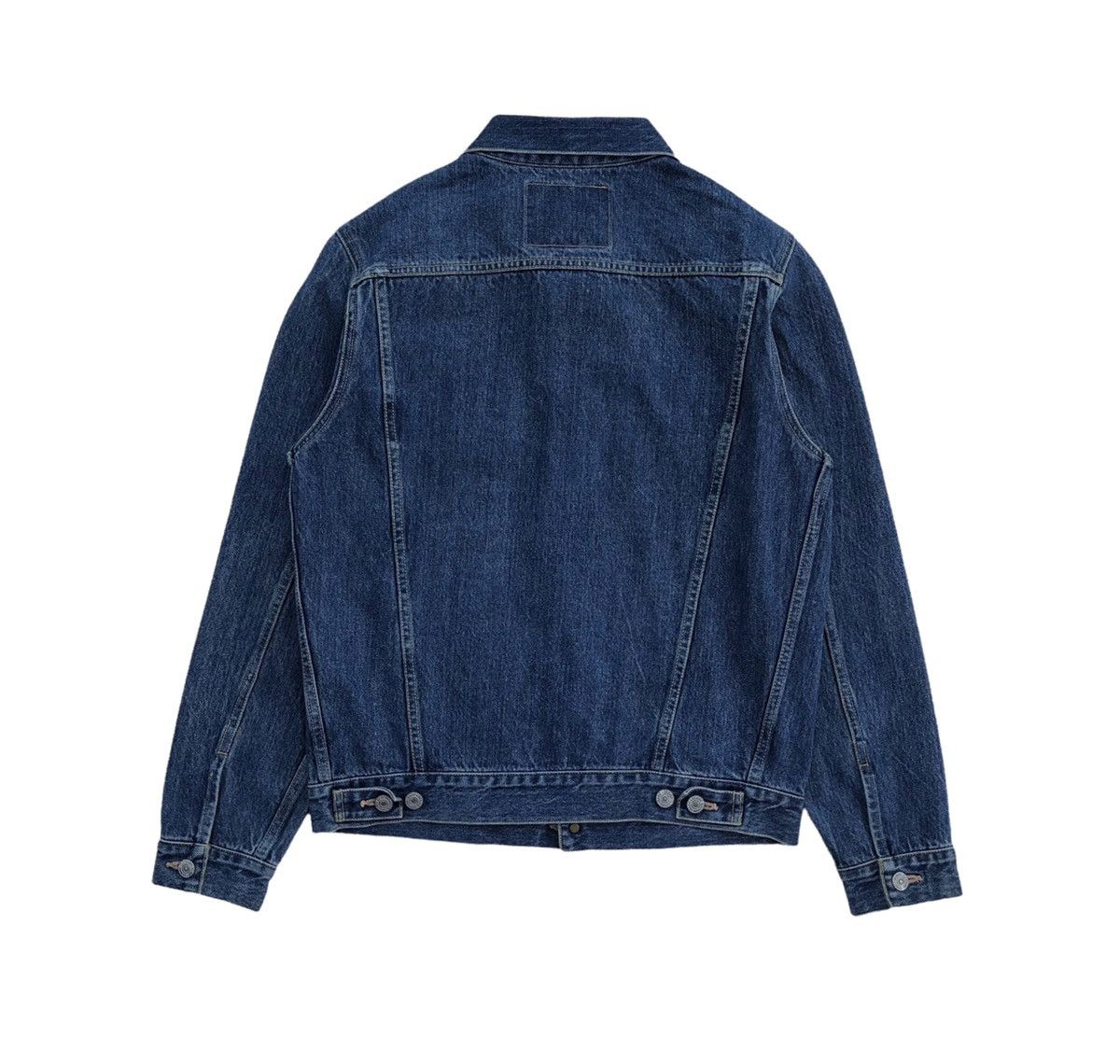 Denime Japanese Blue Jeans Denime Selvedge Trucker Jacket Size US M / EU 48-50 / 2 - 17 Thumbnail