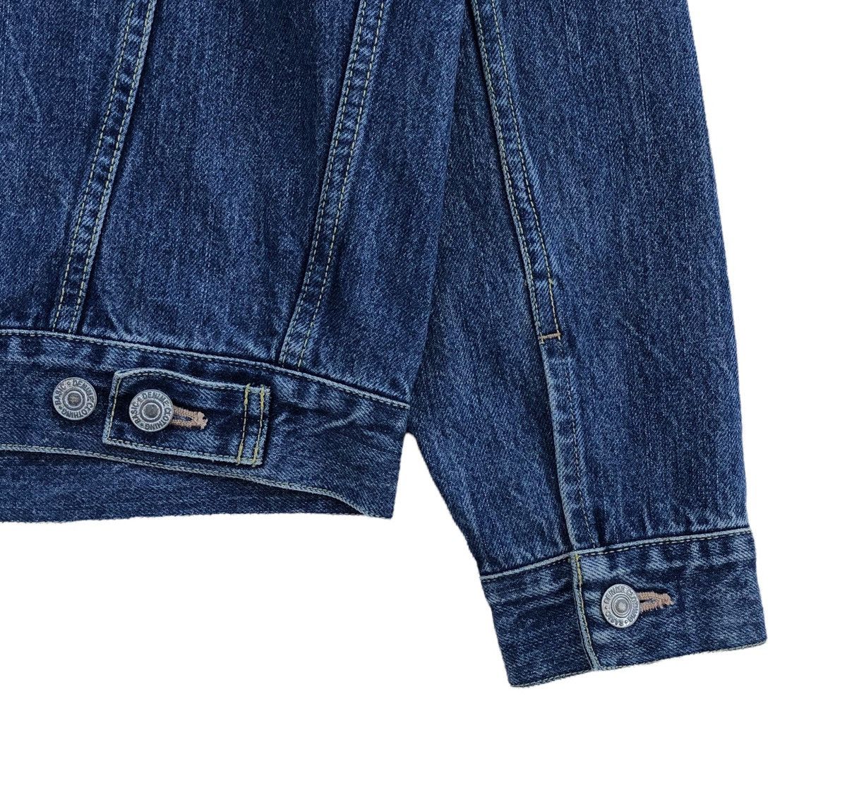 Denime Japanese Blue Jeans Denime Selvedge Trucker Jacket Size US M / EU 48-50 / 2 - 18 Thumbnail