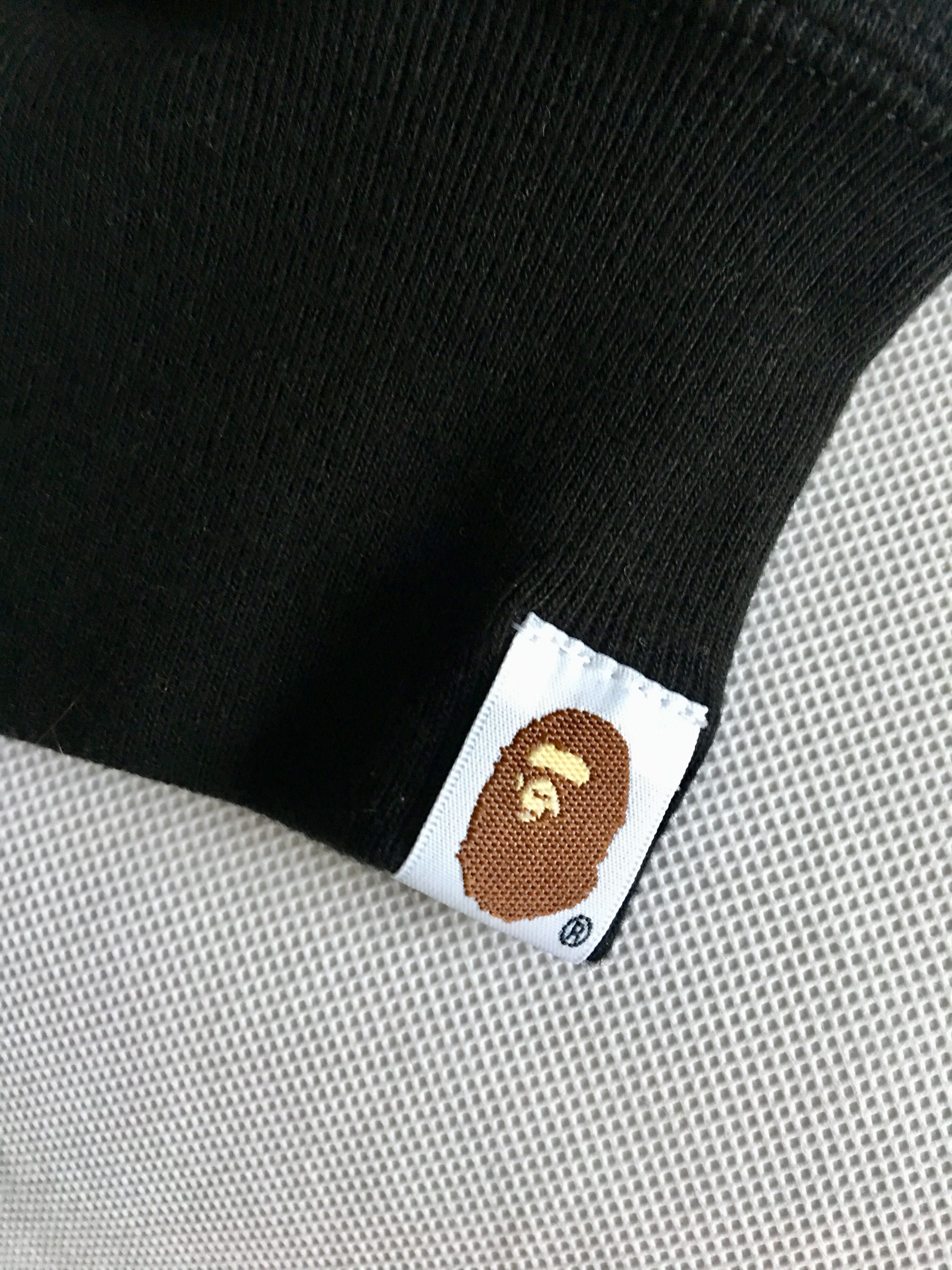 Bape Bape x Big Sean Shark Full Zip Shark Hoodie Black XL Size US XL / EU 56 / 4 - 8 Thumbnail