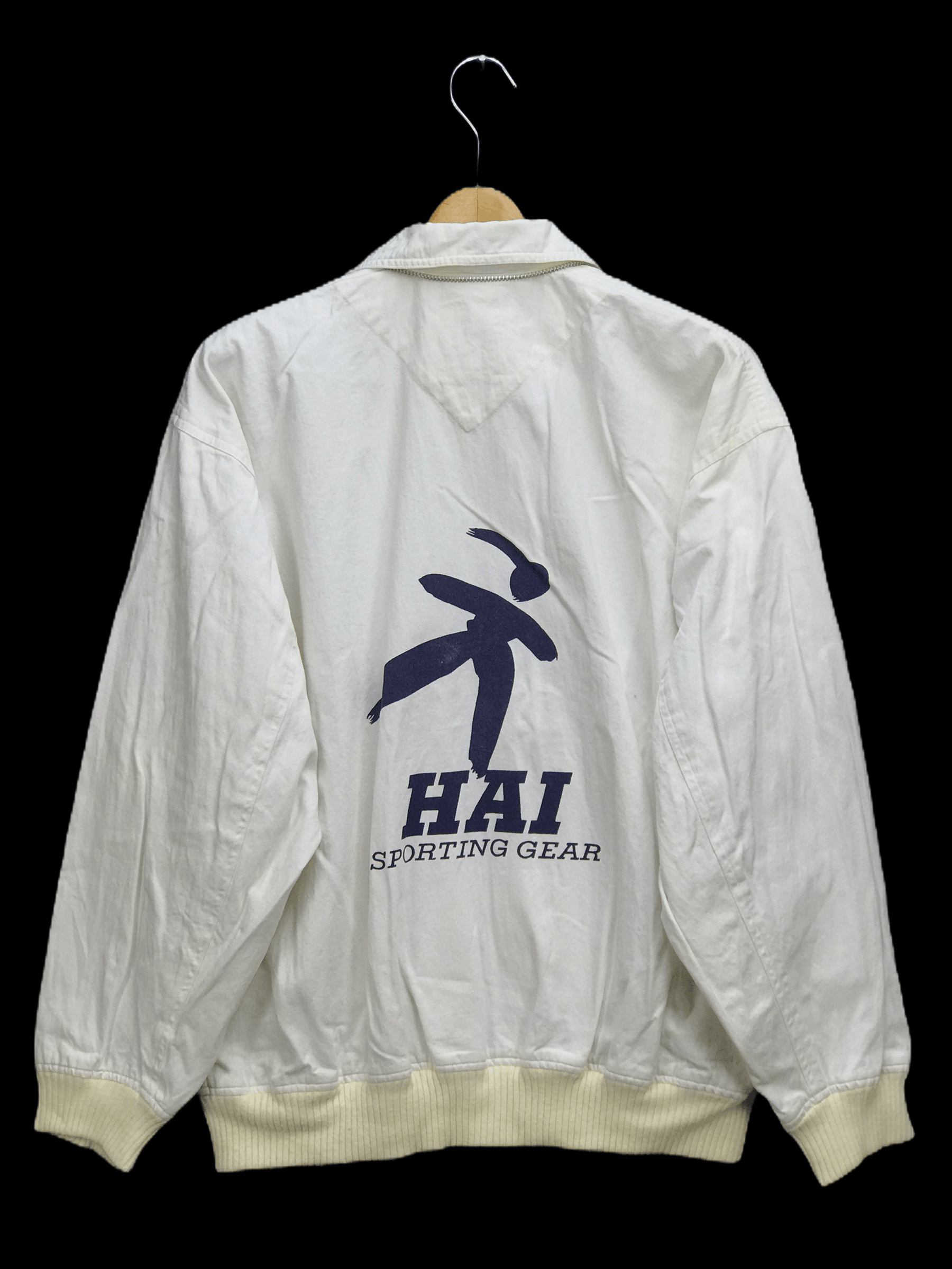 Vintage Hai Sporting Gear By Issey Miyake Scrapbook Cardigan Size M