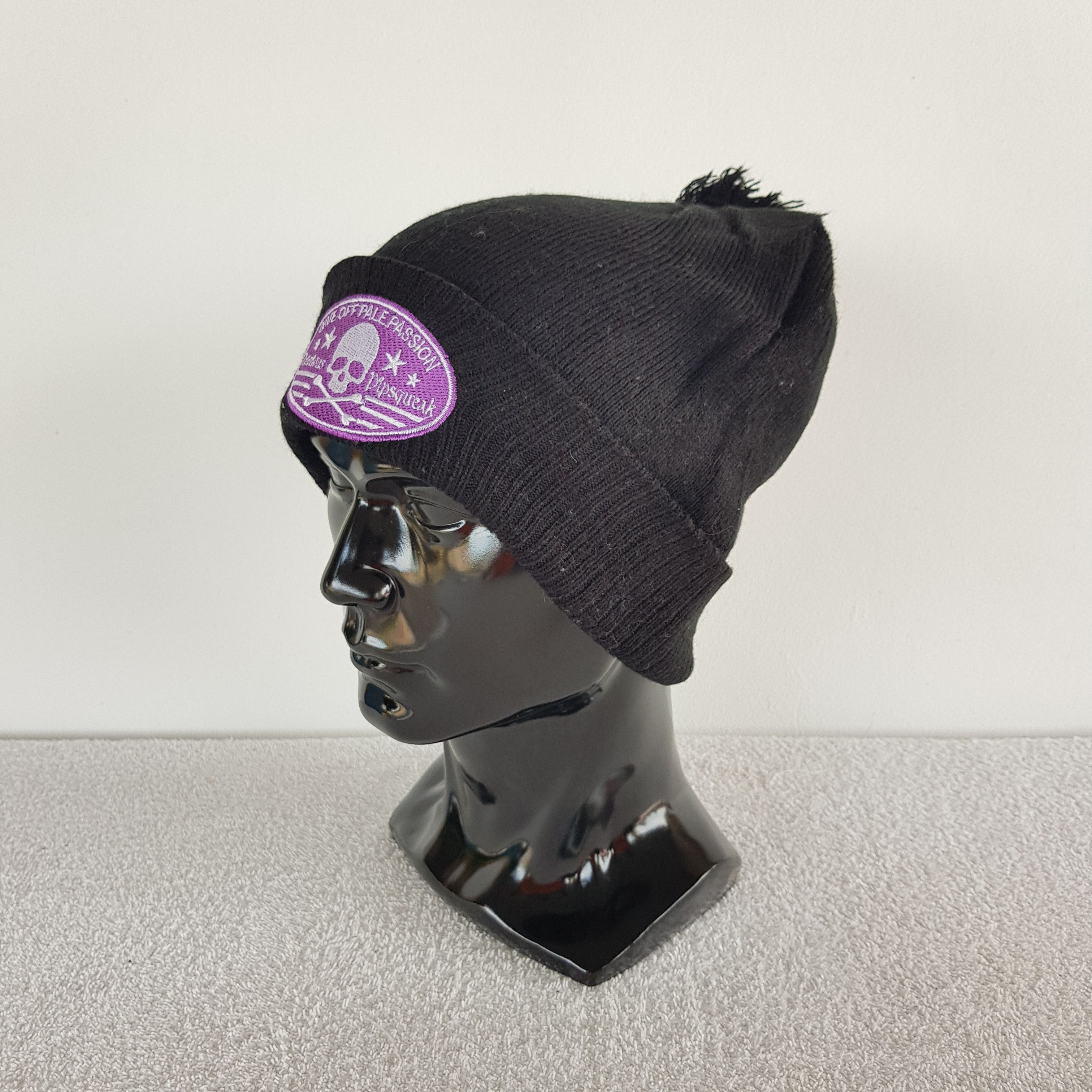 If Six Was Nine × Japanese Brand × Vintage Japanese Skulls Hats Beanie Snow Cap - AC10435. Size ONE SIZE - 2 Thumbnail