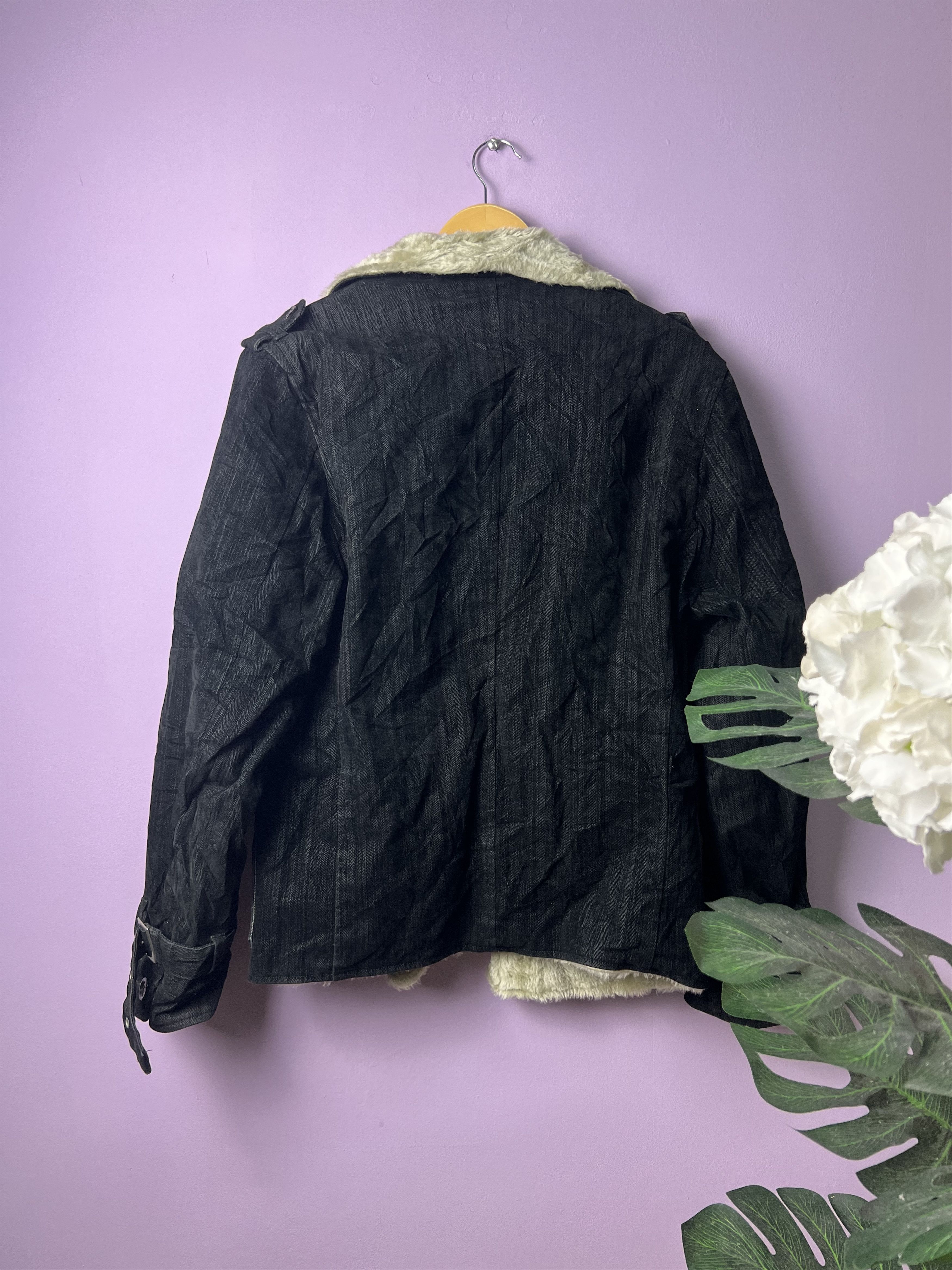 Japanese Brand 🔥Vintage Basel Sherpa Shearling Jackets Size US S / EU 44-46 / 1 - 4 Thumbnail