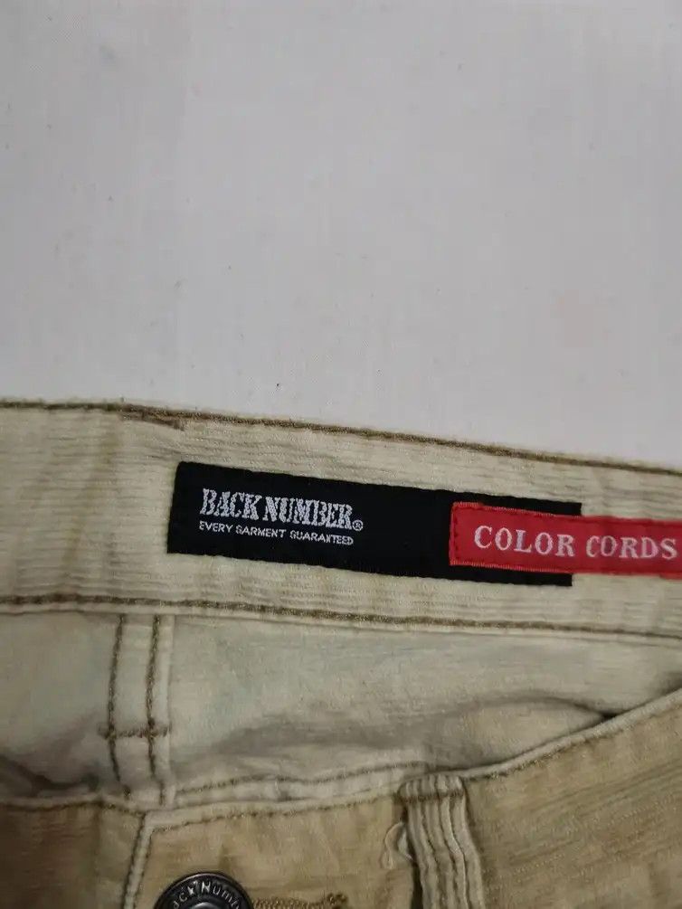Vintage Back Number Every Garment Guaranteed Corduroy Pants Size US 28 / EU 44 - 14 Thumbnail