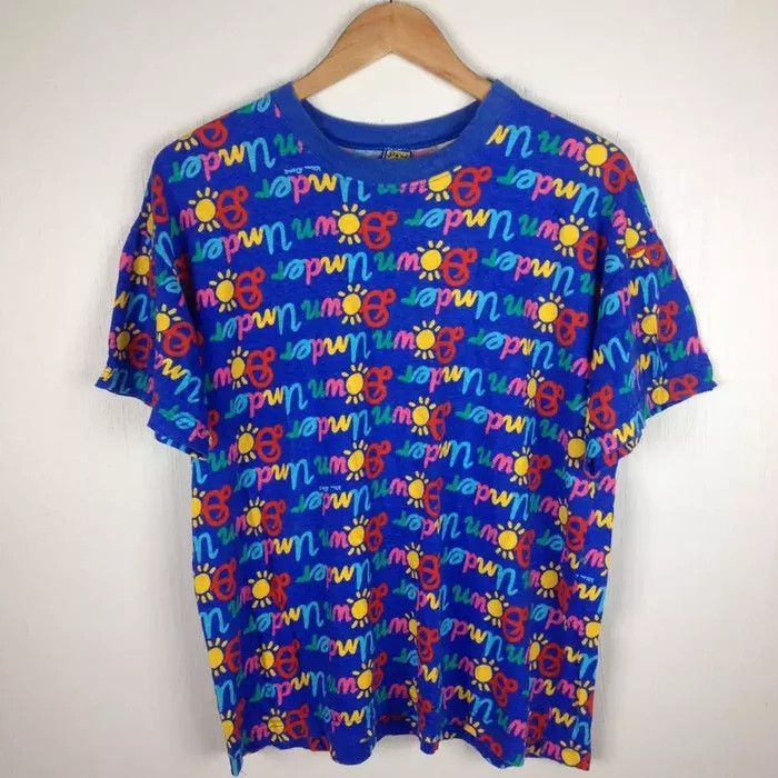 Vintage 80s KEN DONE Pop Art All Over Print