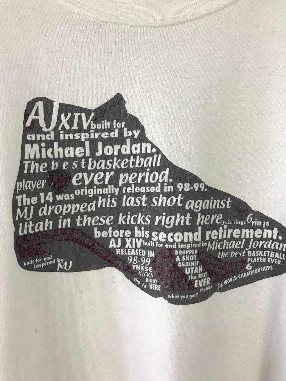 Jordan Brand Jordan streetwear vintage tee Size US XL / EU 56 / 4 - 3 Thumbnail