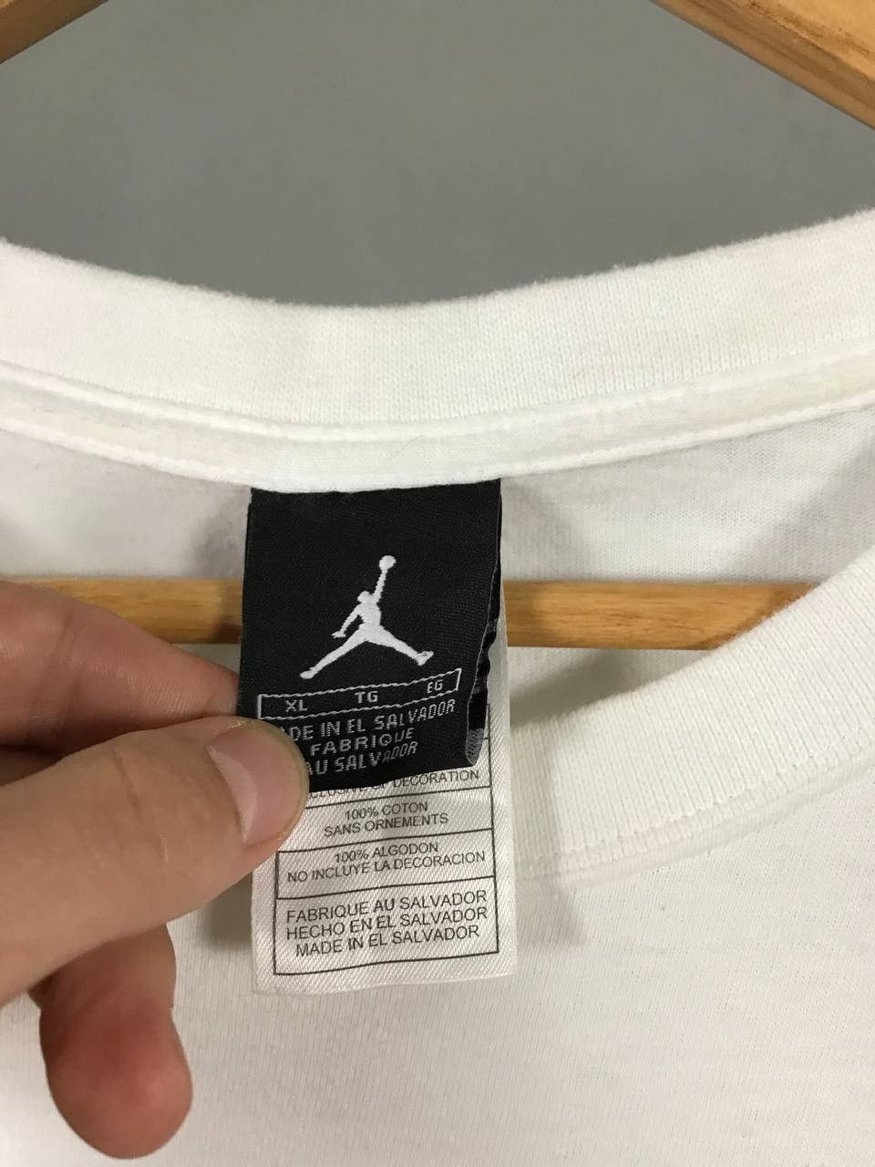 Jordan Brand Jordan streetwear vintage tee Size US XL / EU 56 / 4 - 5 Thumbnail