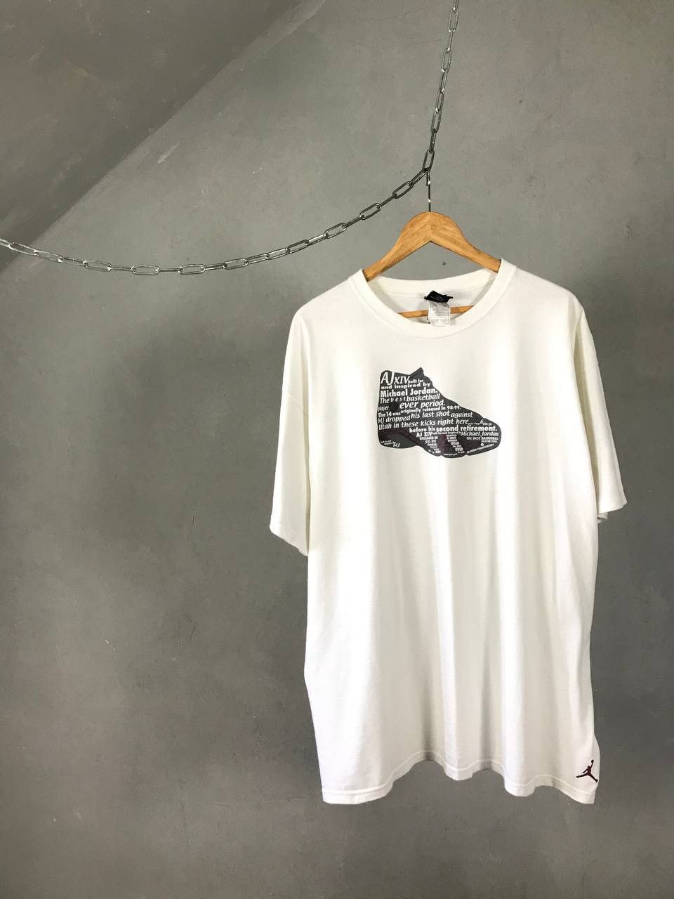 Jordan Brand Jordan streetwear vintage tee Size US XL / EU 56 / 4 - 1 Thumbnail
