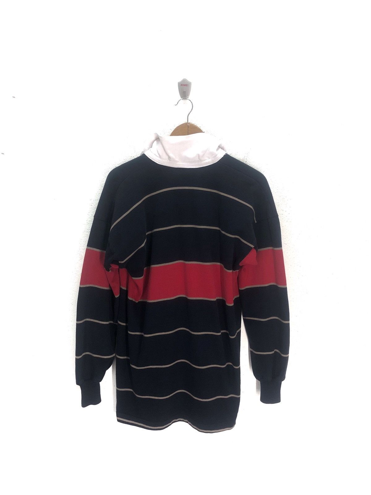 Canterbury of New Zealand Canterbury Of New Zealand Stripes Long Sleeve Polo shirts Size US XL / EU 56 / 4 - 2 Thumbnail