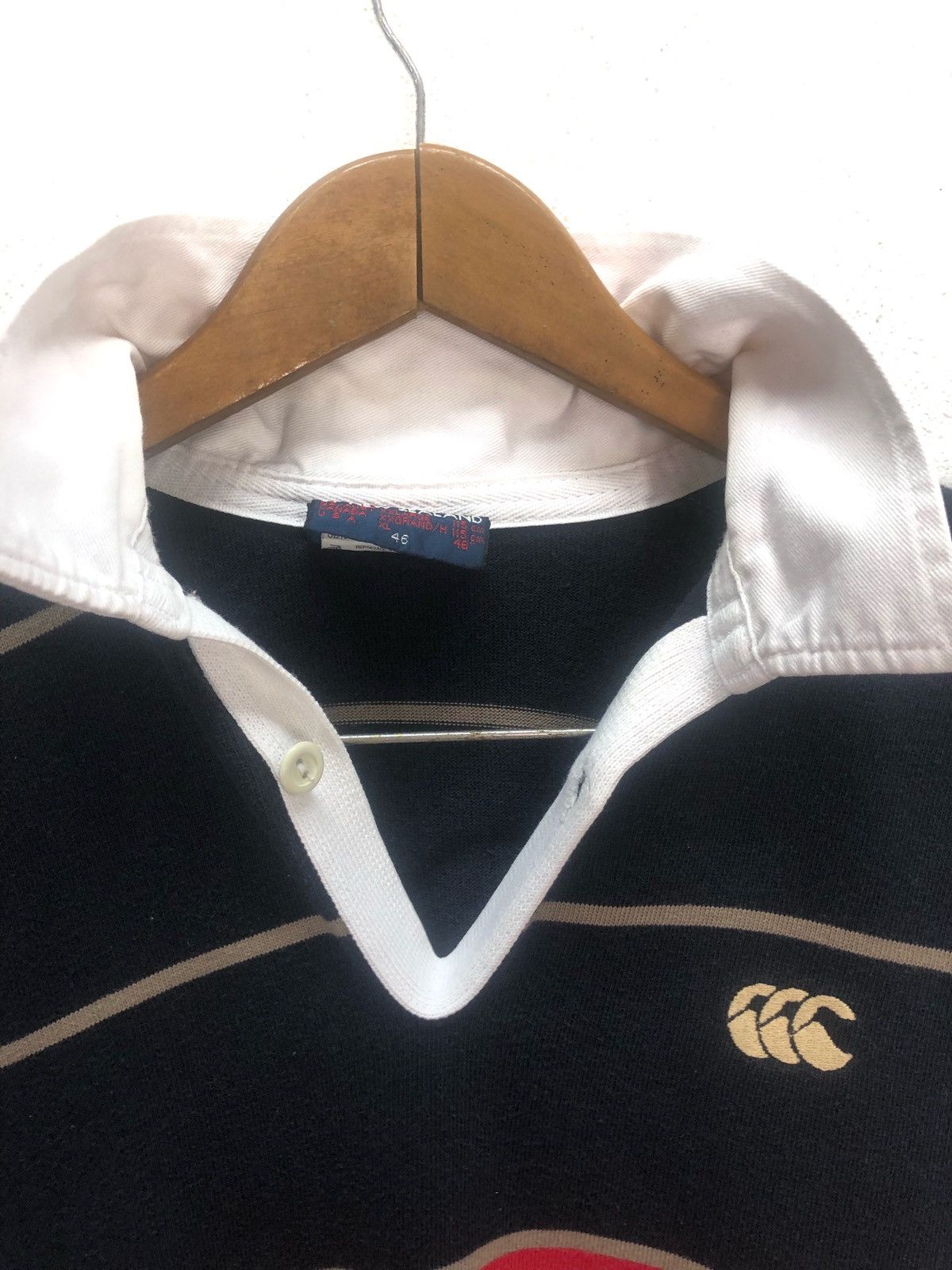 Canterbury of New Zealand Canterbury Of New Zealand Stripes Long Sleeve Polo shirts Size US XL / EU 56 / 4 - 5 Thumbnail