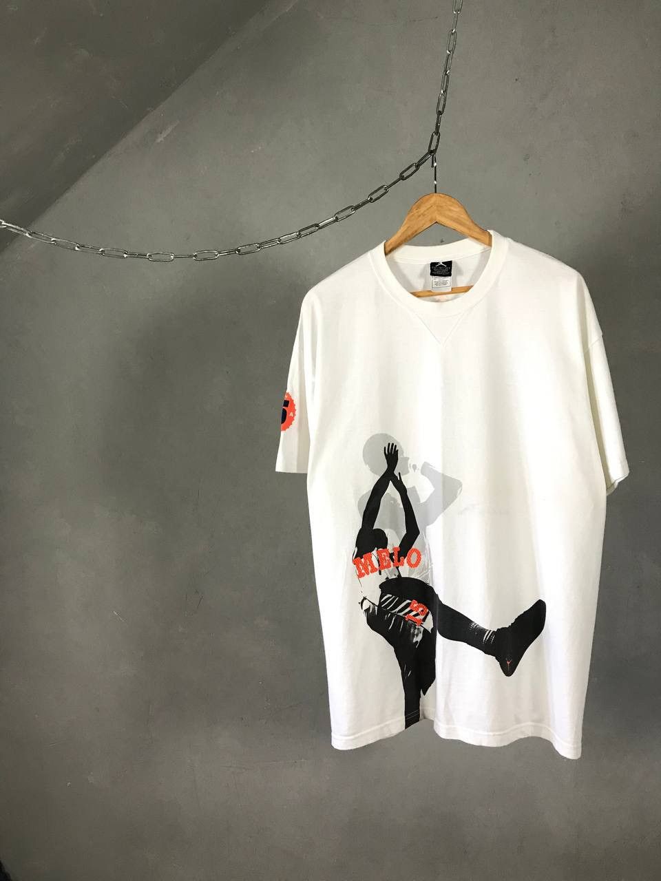 Jordan Brand × Vintage Air Jordan brand streetwear vintage overprinted tee Size US XL / EU 56 / 4 - 1 Thumbnail