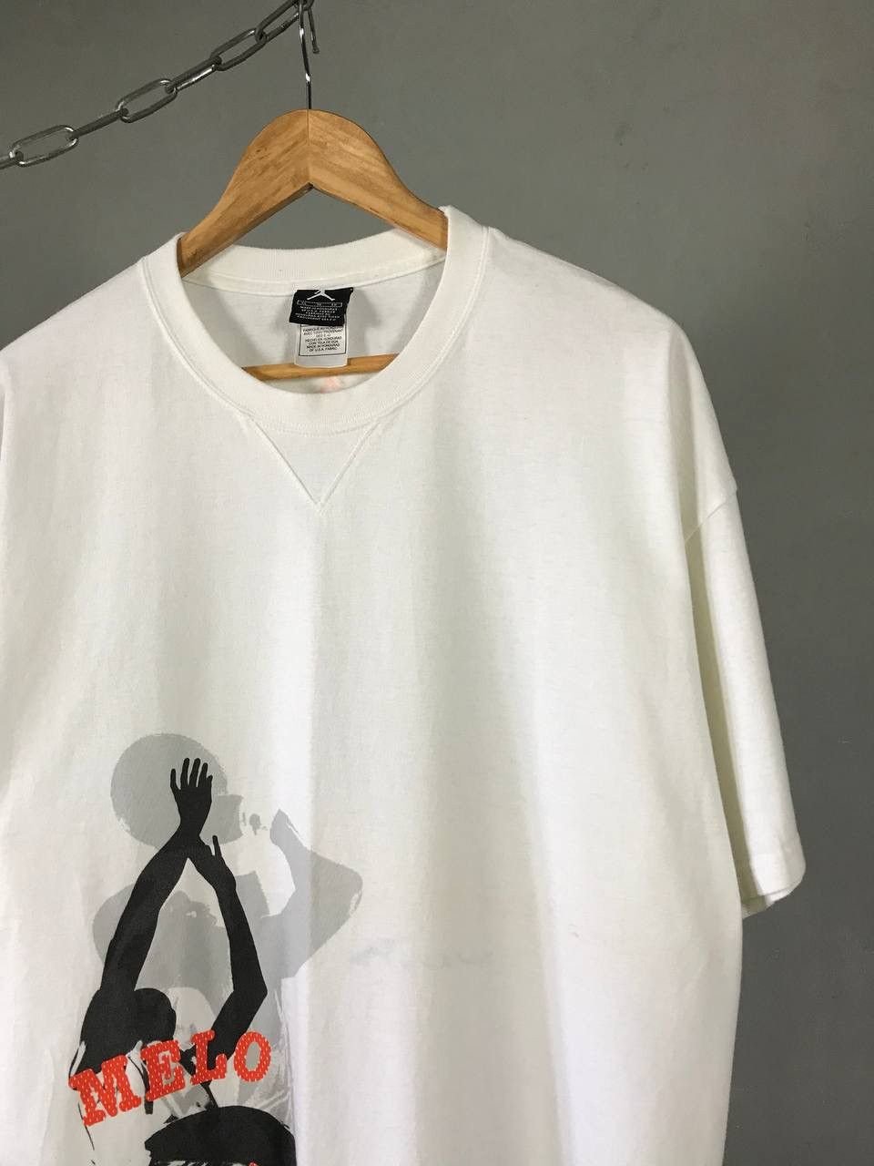 Jordan Brand × Vintage Air Jordan brand streetwear vintage overprinted tee Size US XL / EU 56 / 4 - 3 Thumbnail