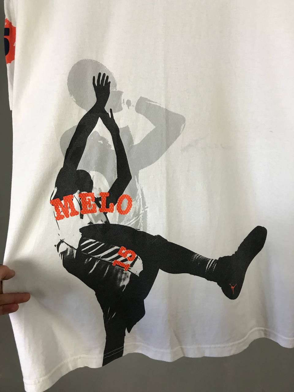 Jordan Brand × Vintage Air Jordan brand streetwear vintage overprinted tee Size US XL / EU 56 / 4 - 5 Thumbnail