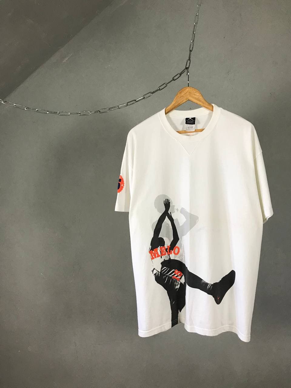 Jordan Brand × Vintage Air Jordan brand streetwear vintage overprinted tee Size US XL / EU 56 / 4 - 2 Thumbnail