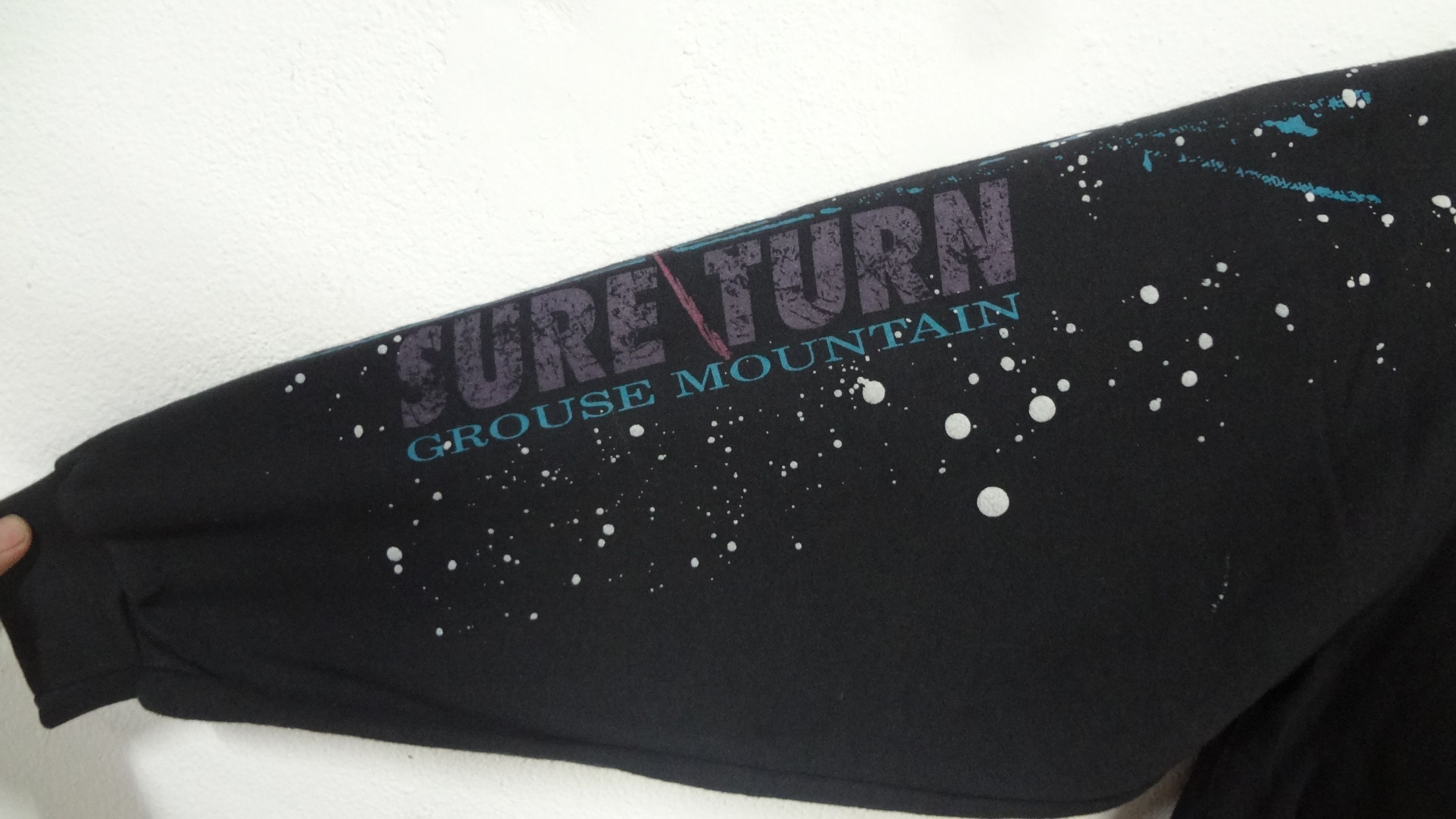 Vintage Vintage sure turn grouse mountain nu crest 93 Sweatshirt Size US L / EU 52-54 / 3 - 3 Thumbnail
