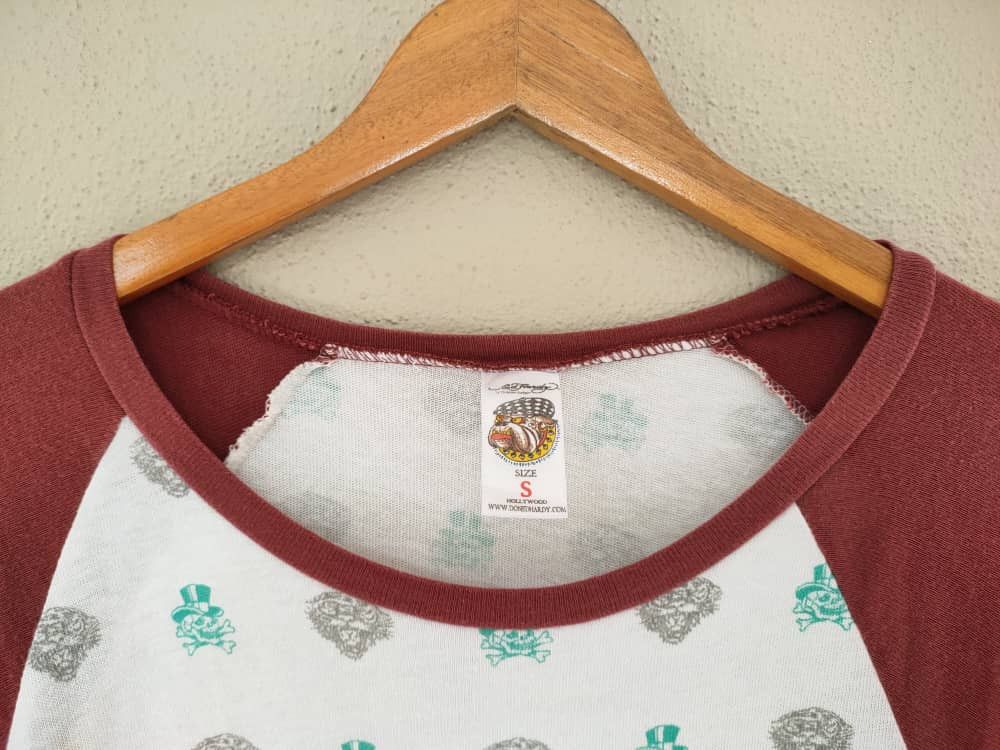 Ed Hardy ❎ Ed Hardy Overprint T Size M / US 6-8 / IT 42-44 - 3 Thumbnail