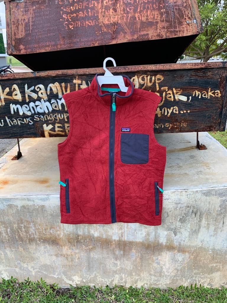 Patagonia × Vintage Vest Patagonia Fleece Size US M / EU 48-50 / 2 - 1 Thumbnail