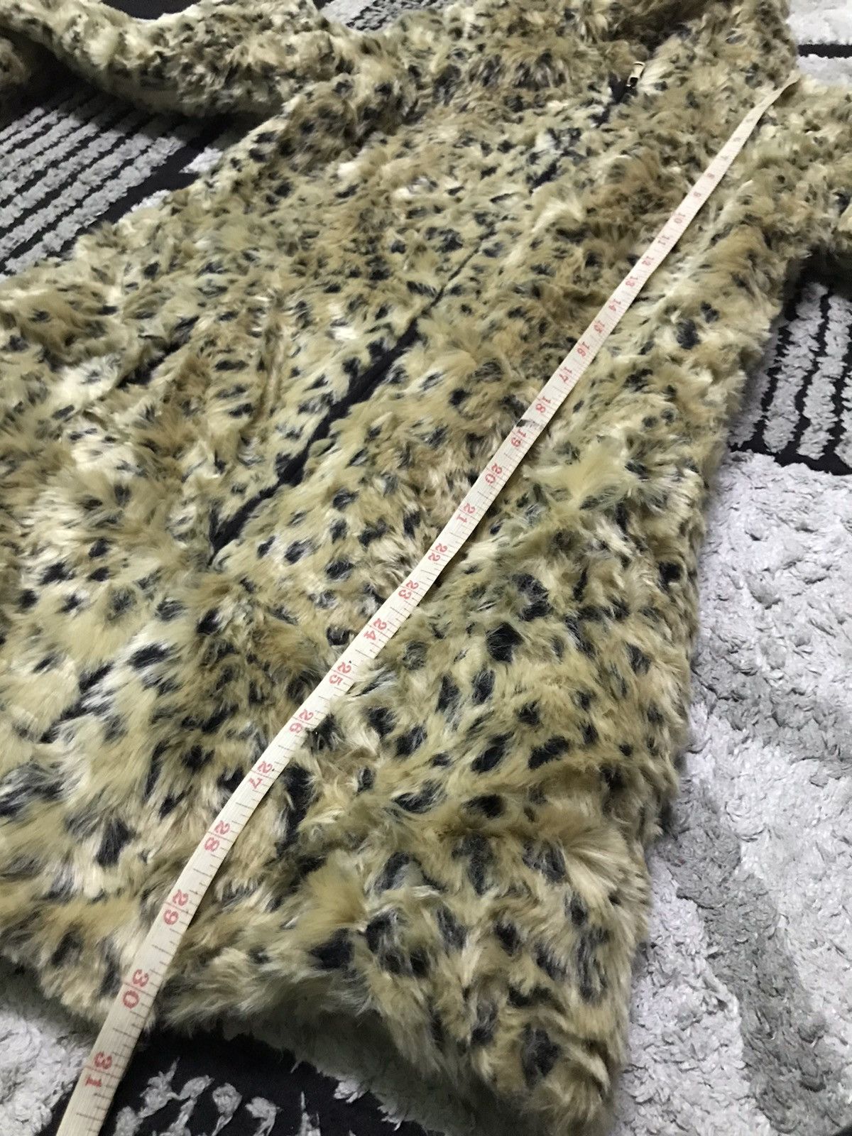 Zara Zara leopard fur jacket hoodie Size S / US 4 / IT 40 - 7 Thumbnail
