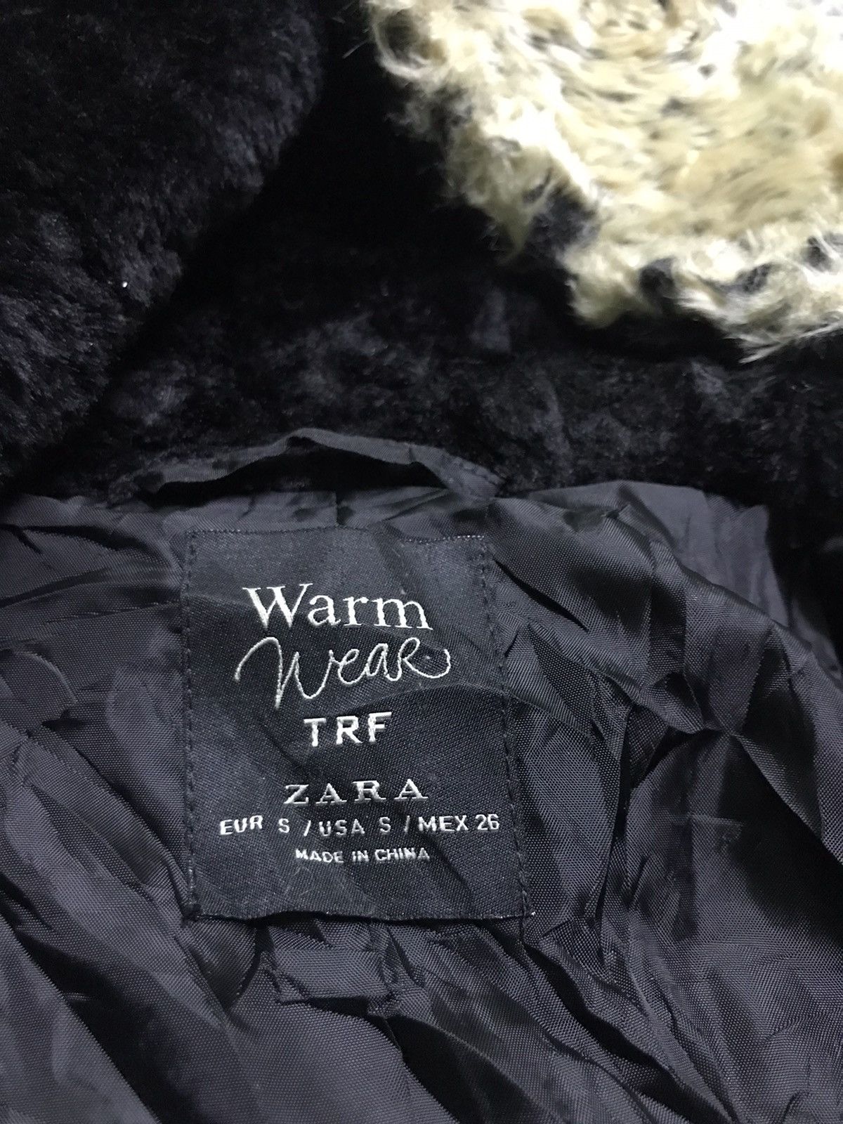 Zara Zara leopard fur jacket hoodie Size S / US 4 / IT 40 - 4 Thumbnail