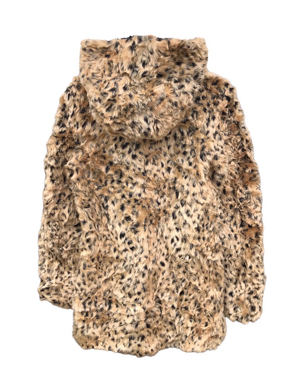 Zara Zara leopard fur jacket hoodie Size S / US 4 / IT 40 - 3 Thumbnail
