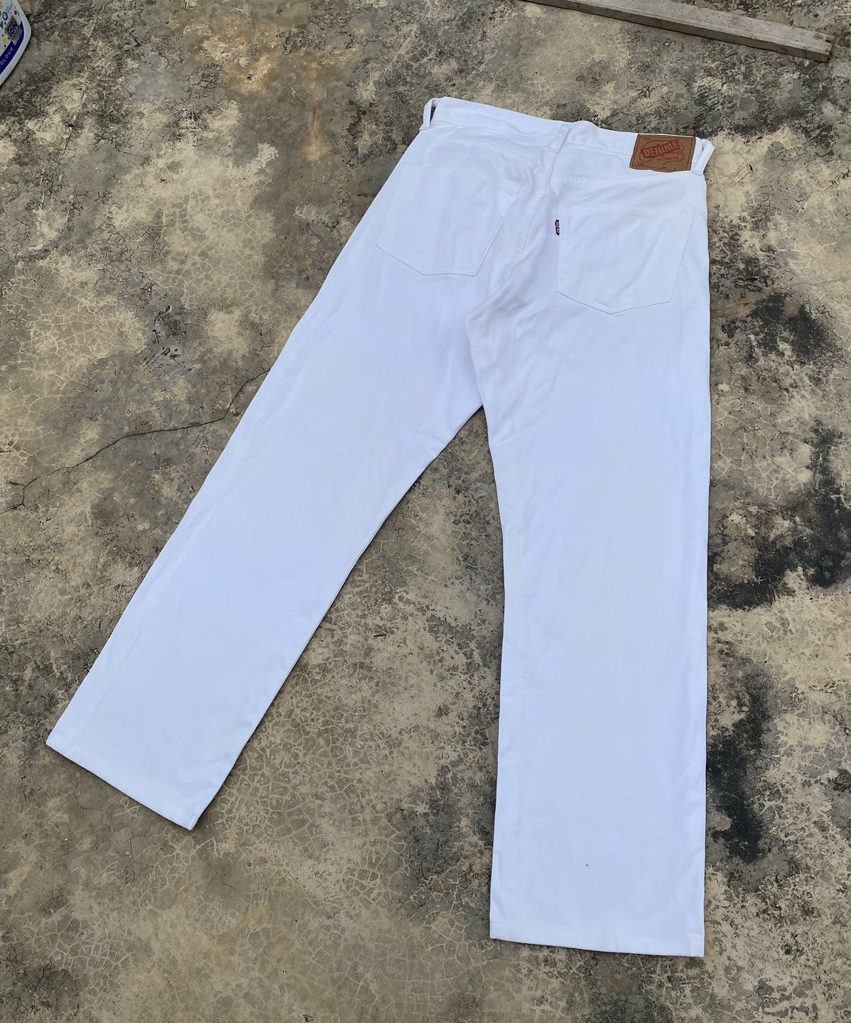 Denime White Pant