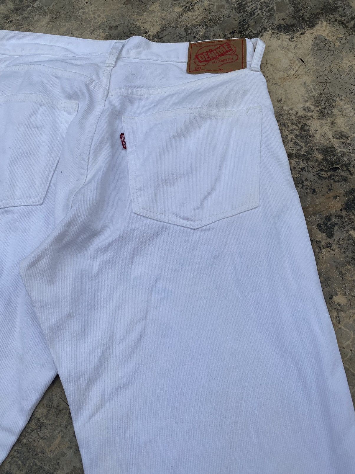 Denime Denime White Pant Size US 29 - 4 Thumbnail