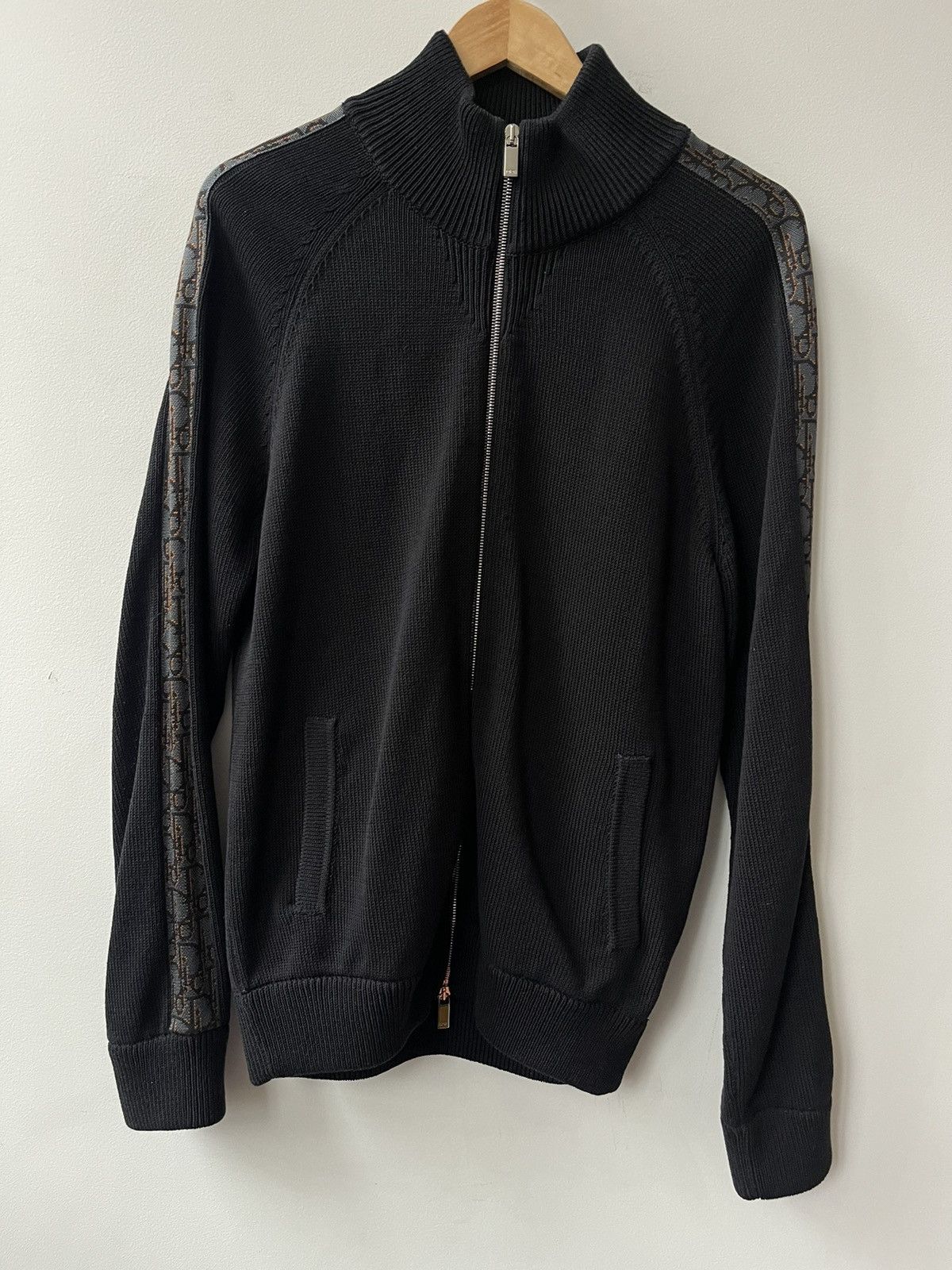 Dior Dior Insert Zip Sweater Oblique Size US M / EU 48-50 / 2 - 1 Thumbnail
