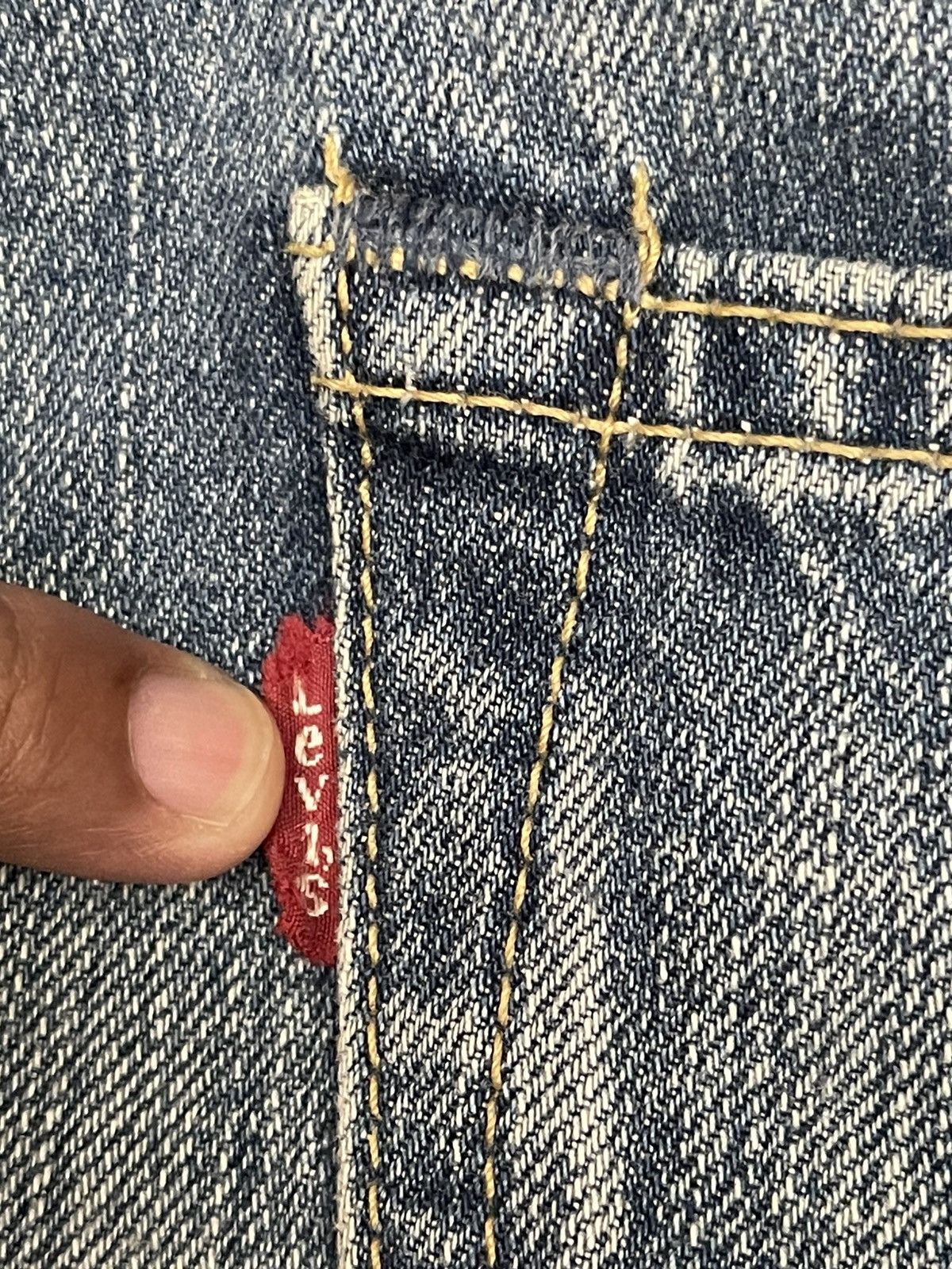 Levi's Vintage LEVIS 503 Distressed Jeans Size US 31 - 12 Thumbnail