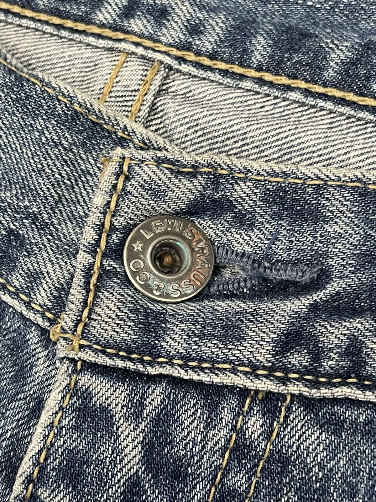 Levi's Vintage LEVIS 503 Distressed Jeans Size US 31 - 4 Thumbnail