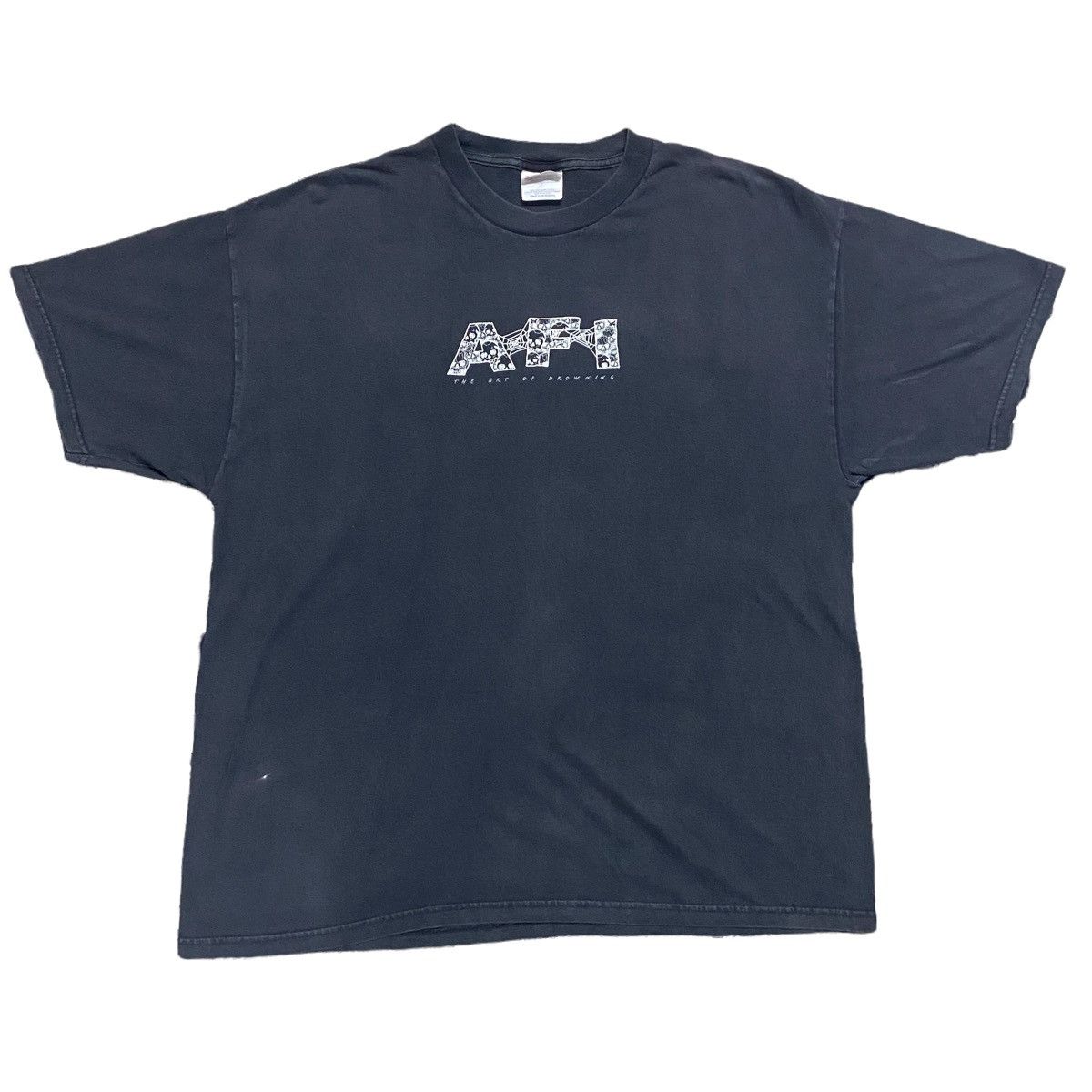 T-shirt Unisexe AFI - The Art Of Drowning - Toutes Tailles S à 5XL, Coton, Noir - Gildan, Neuf