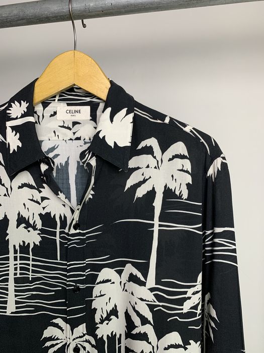 Celine SS 2021 Palm Trees Viscose Shirts by Hedi Slimane | Grailed