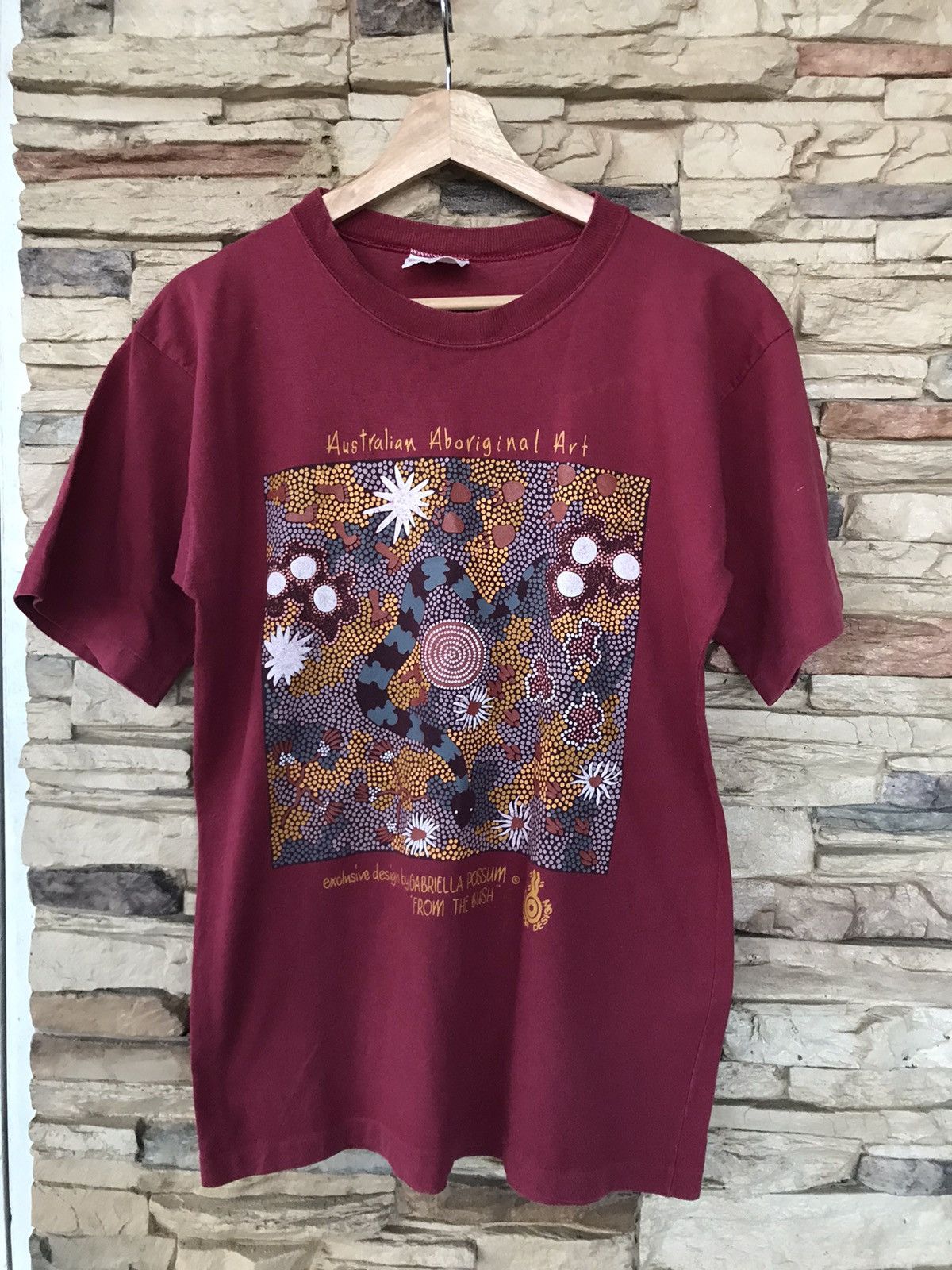 Vintage Vintage Australia Aboriginal Art Tee Size US M / EU 48-50 / 2 - 1 Thumbnail