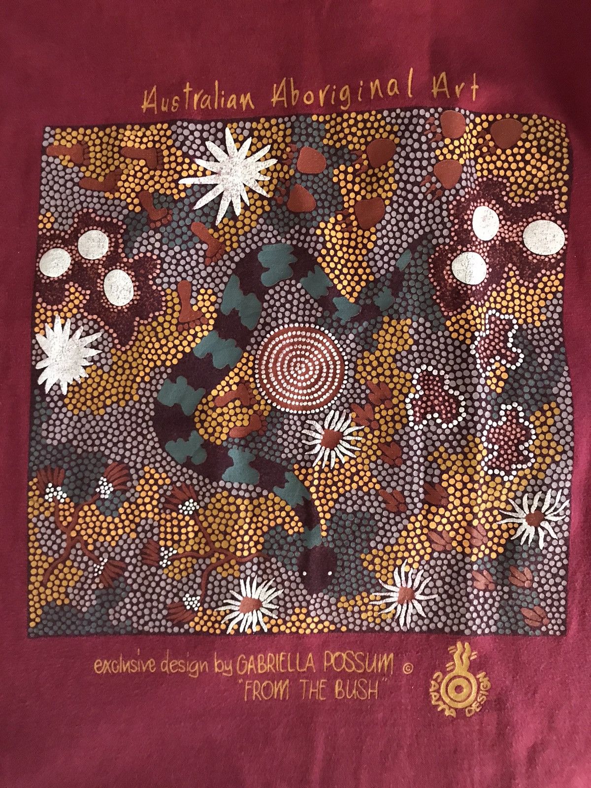 Vintage Vintage Australia Aboriginal Art Tee Size US M / EU 48-50 / 2 - 2 Thumbnail