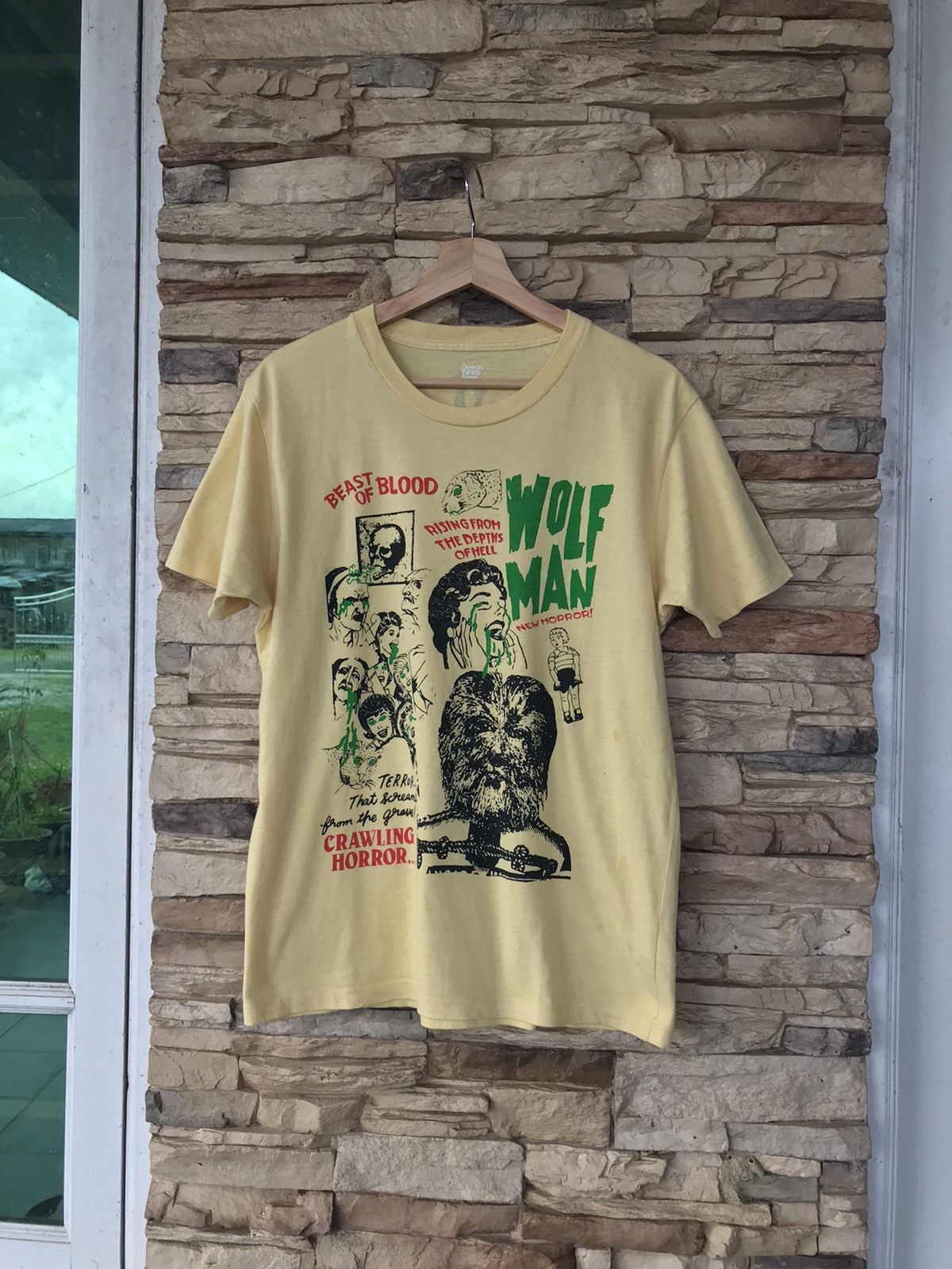 Wolf Man New Horror Movie Tee sawmovie