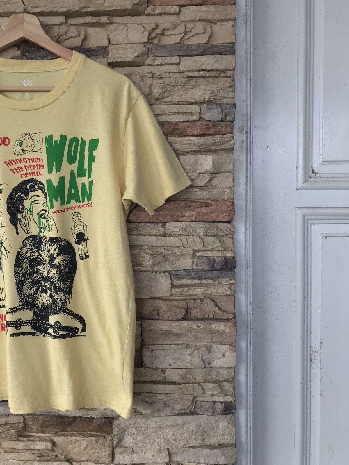 Expert Horror Wolf Man New Horror Movie Tee sawmovie Size US M / EU 48-50 / 2 - 2 Thumbnail