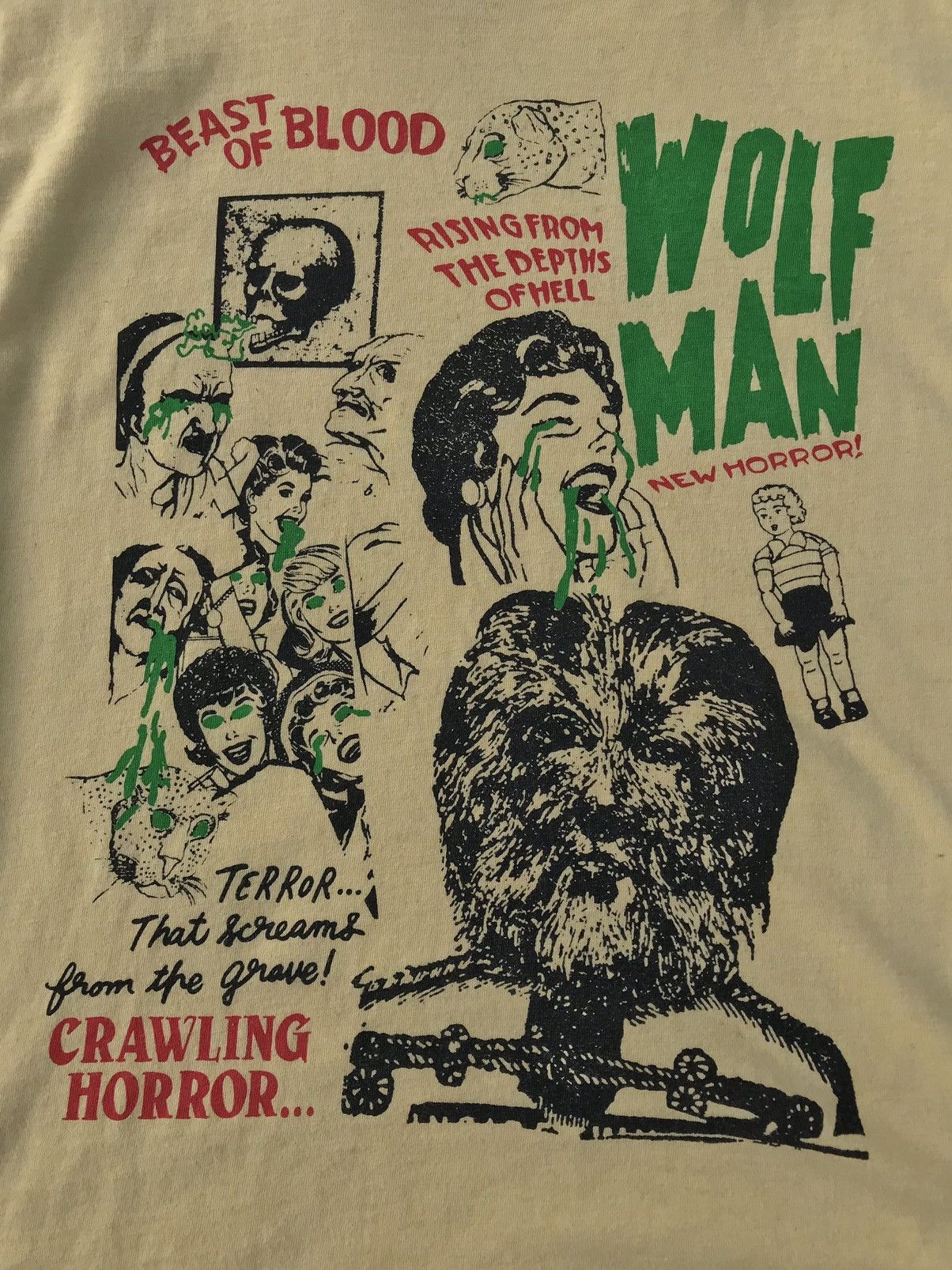 Expert Horror Wolf Man New Horror Movie Tee sawmovie Size US M / EU 48-50 / 2 - 5 Thumbnail