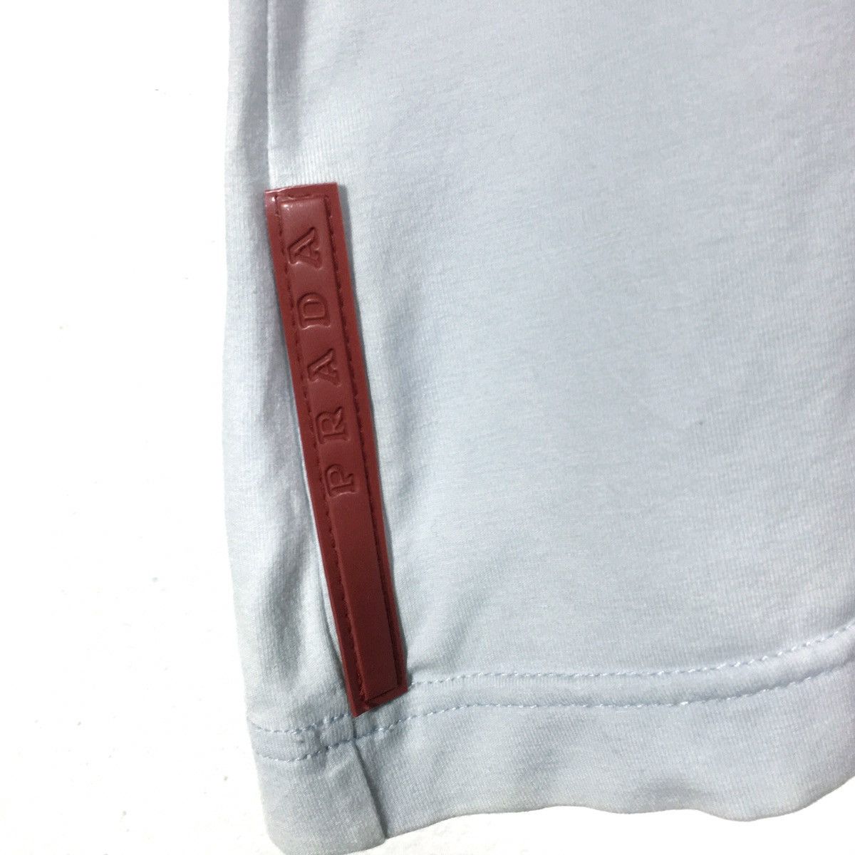 Prada Vintage Prada Italy Fashion Designer Polos Quarter Zip L sz Size US L / EU 52-54 / 3 - 3 Thumbnail